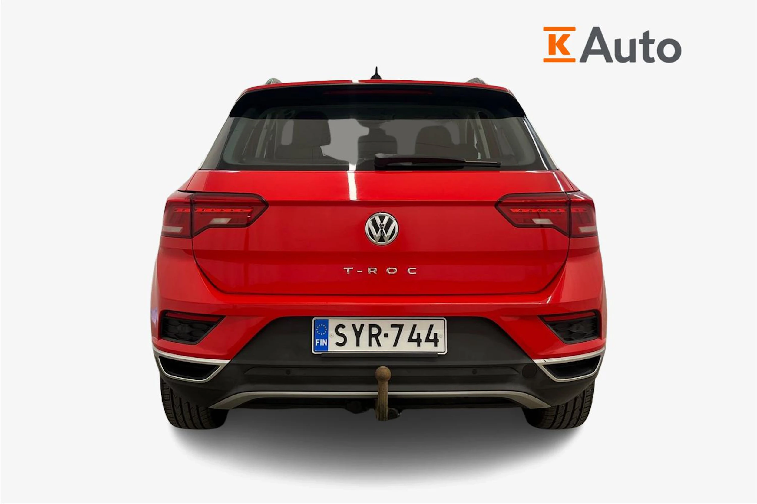 Punainen Volkswagen T-Roc 2019 kuva 4.