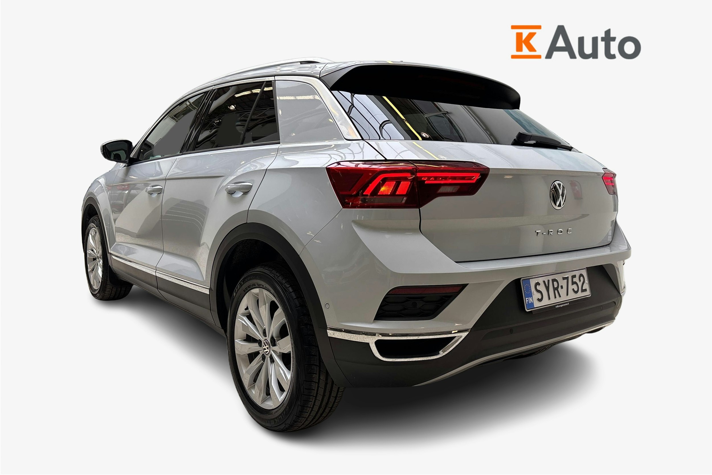 valkoinen Volkswagen T-Roc 2019 kuva 2.