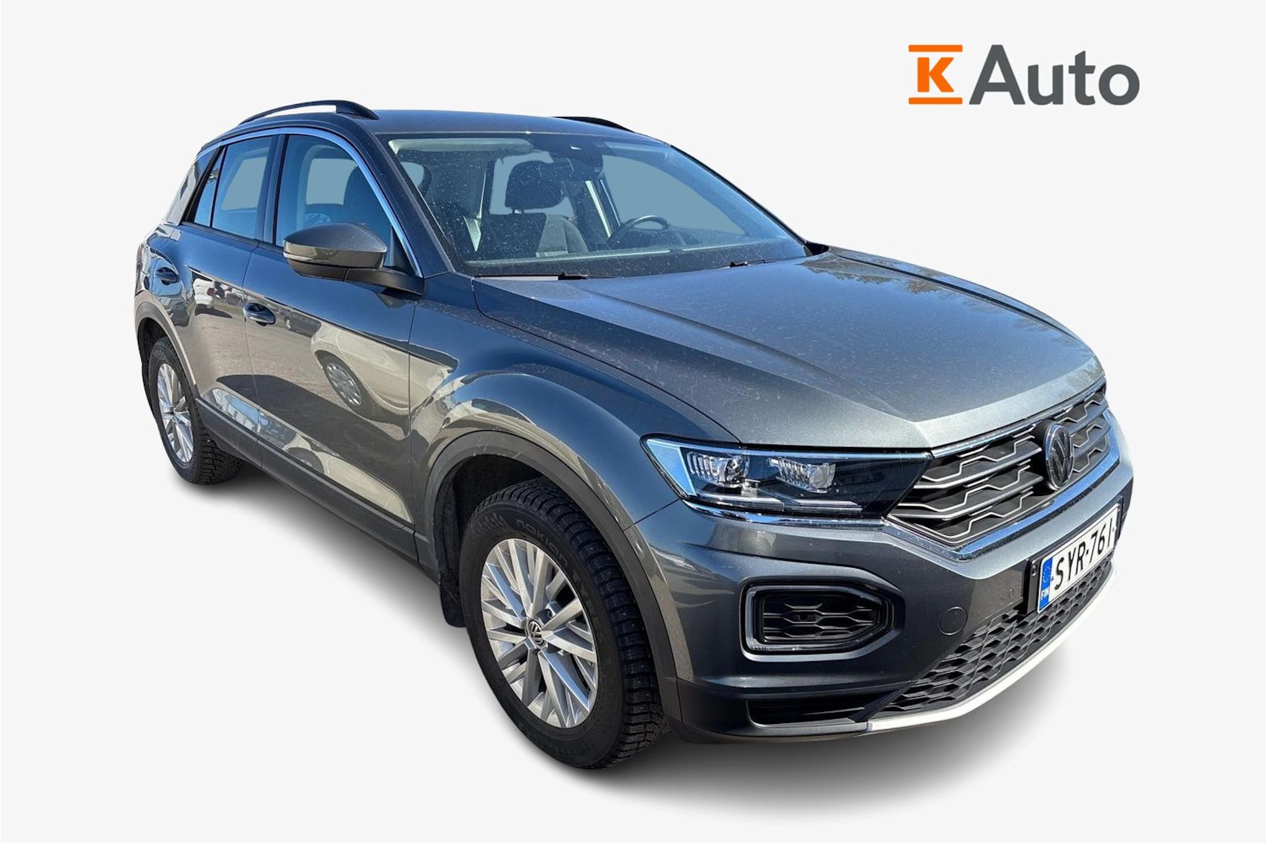 harmaa Volkswagen T-Roc 2019 kuva 1.