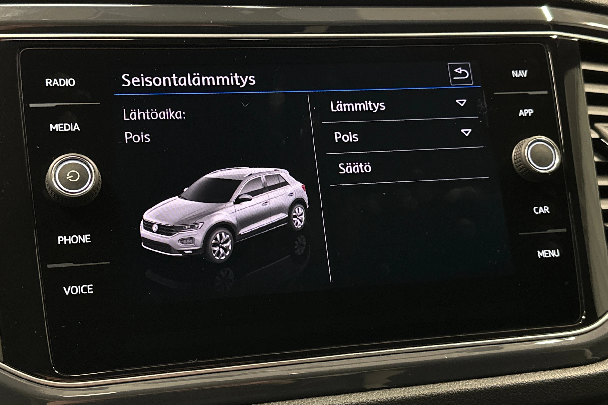 ruskea (beige) Volkswagen T-Roc 2019 kuva 26.