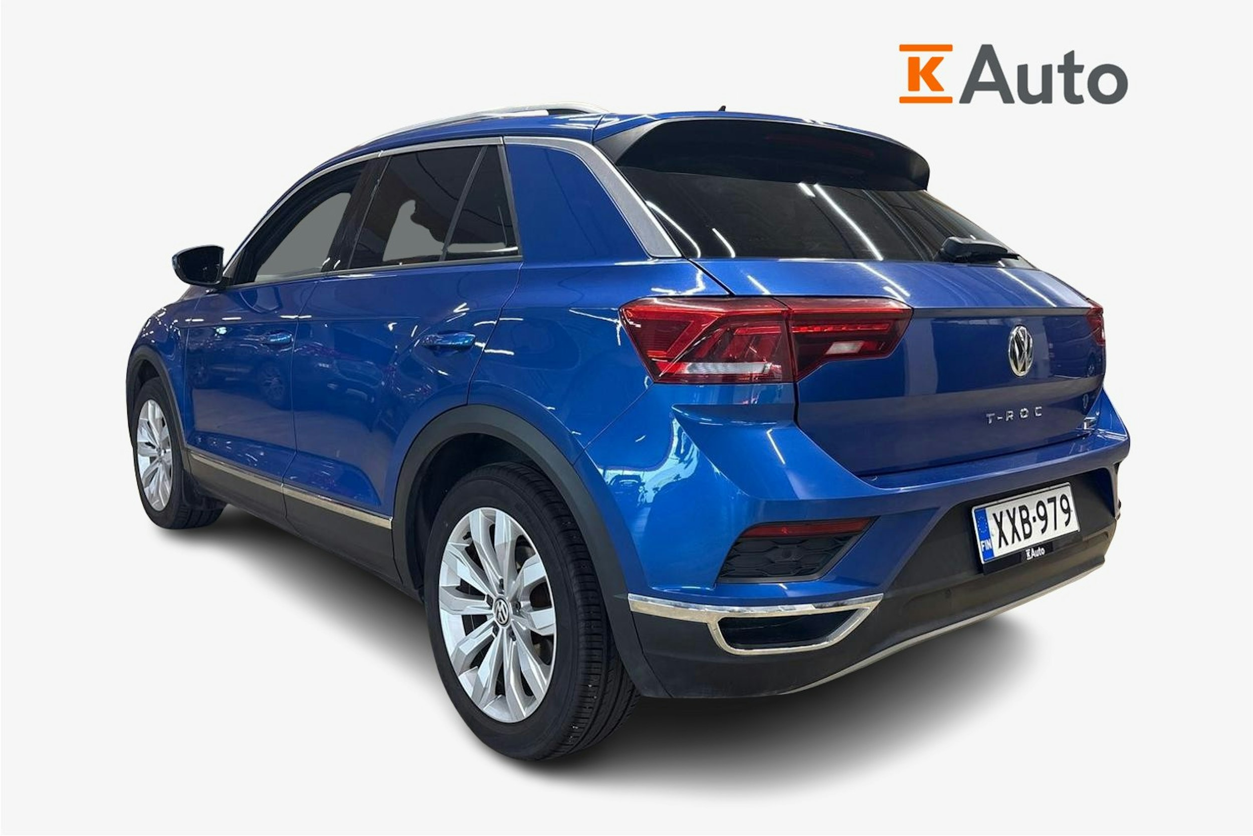 sininen Volkswagen T-Roc 2019 kuva 2.