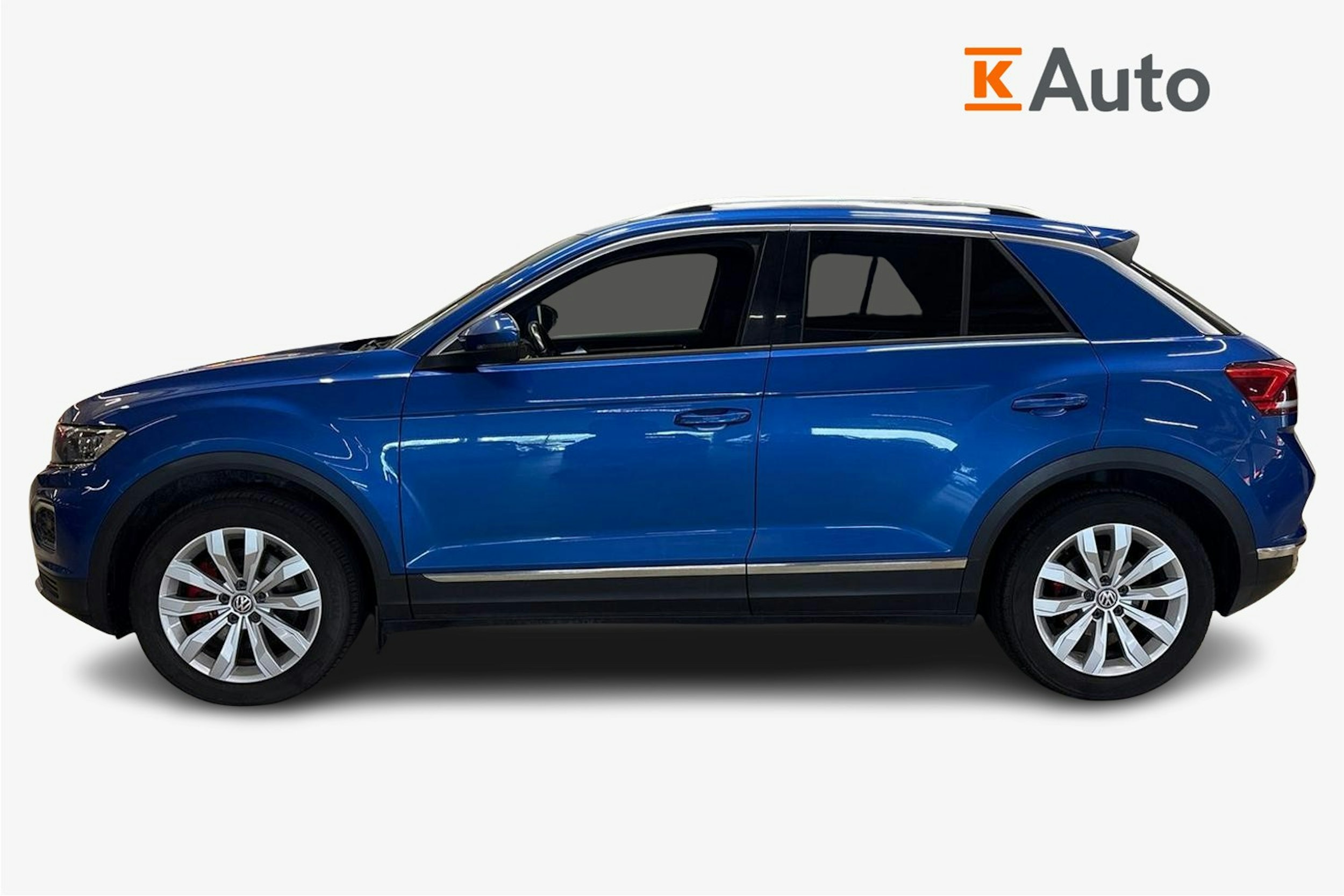sininen Volkswagen T-Roc 2019 kuva 6.