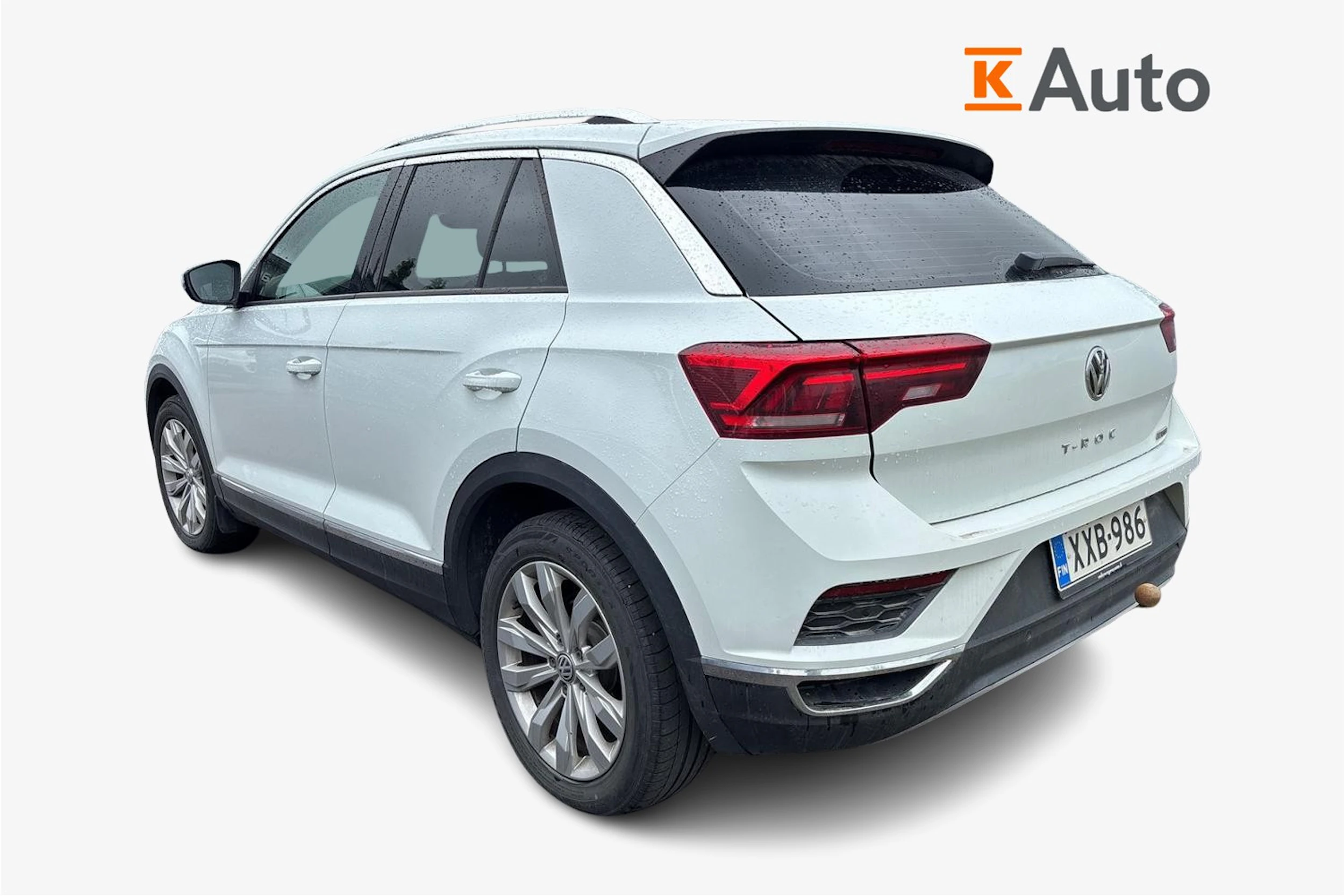 valkoinen Volkswagen T-Roc 2019 kuva 2.