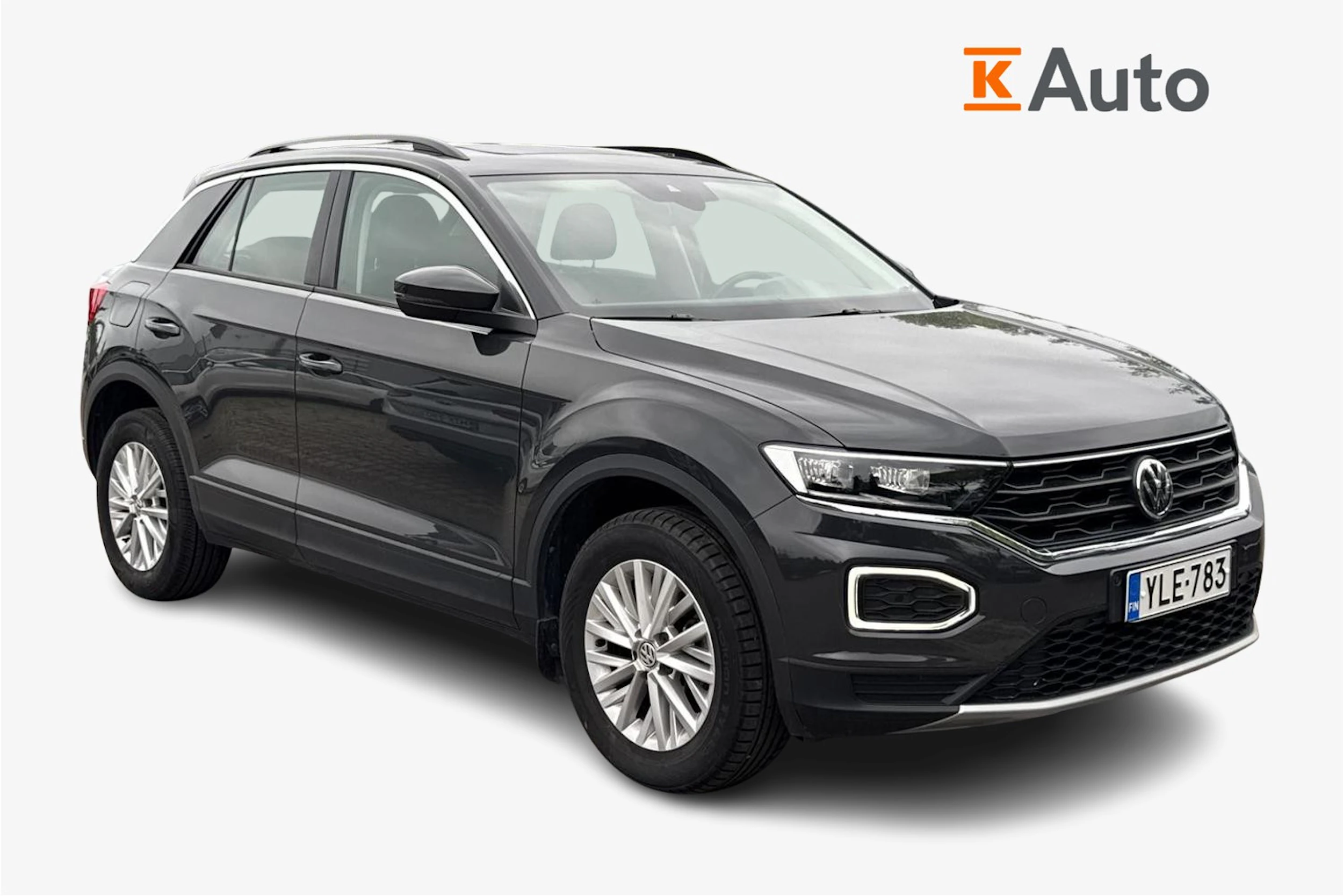 harmaa Volkswagen T-Roc 2019 kuva 1.