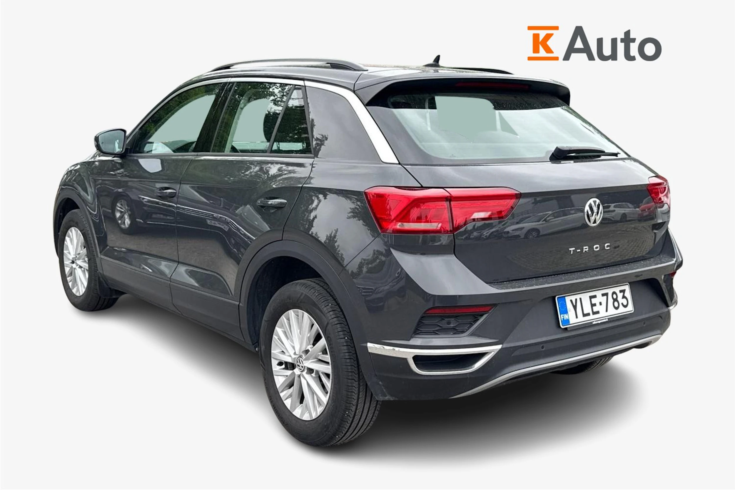 harmaa Volkswagen T-Roc 2019 kuva 2.