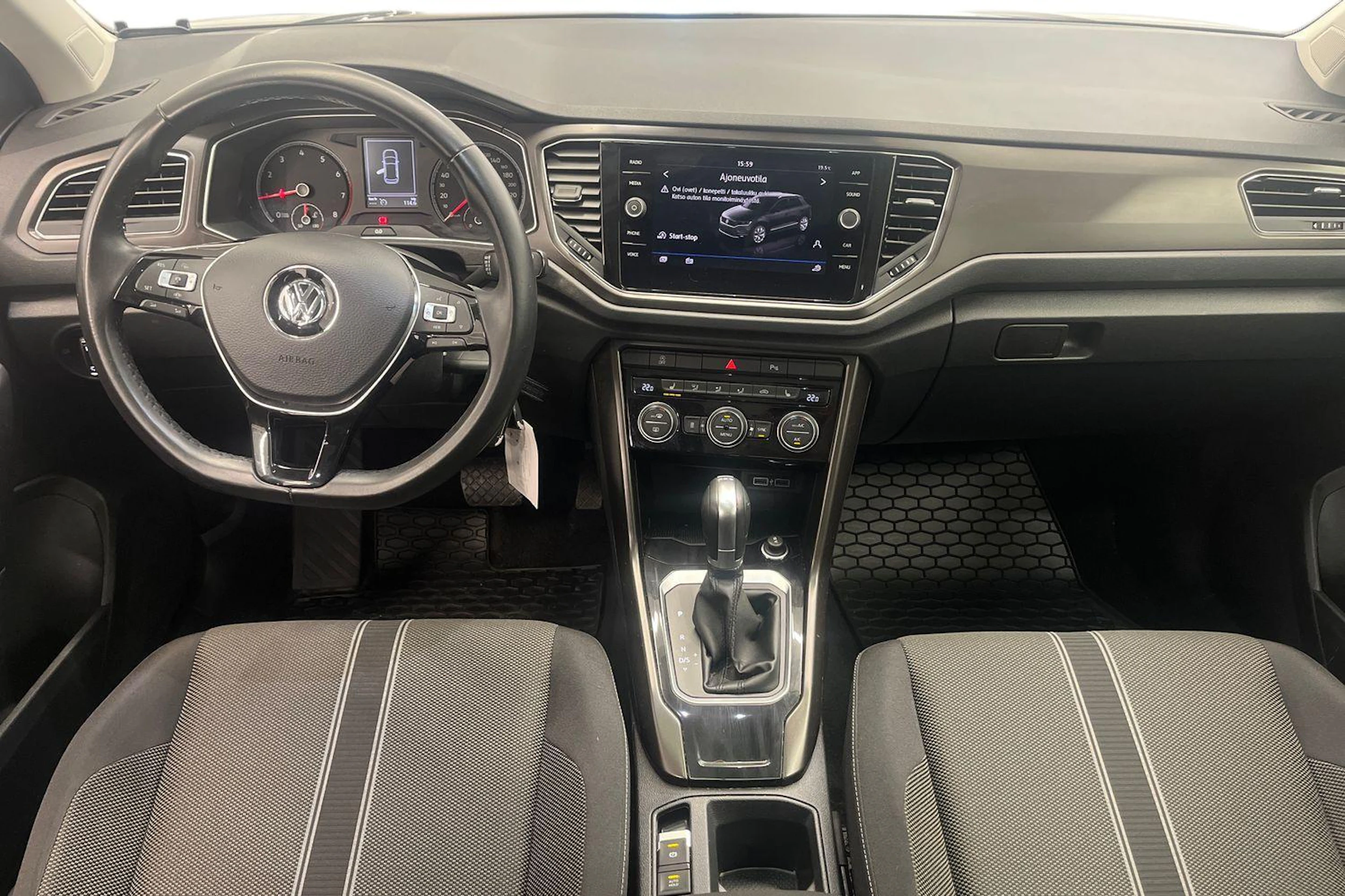 harmaa Volkswagen T-Roc 2019 kuva 7.