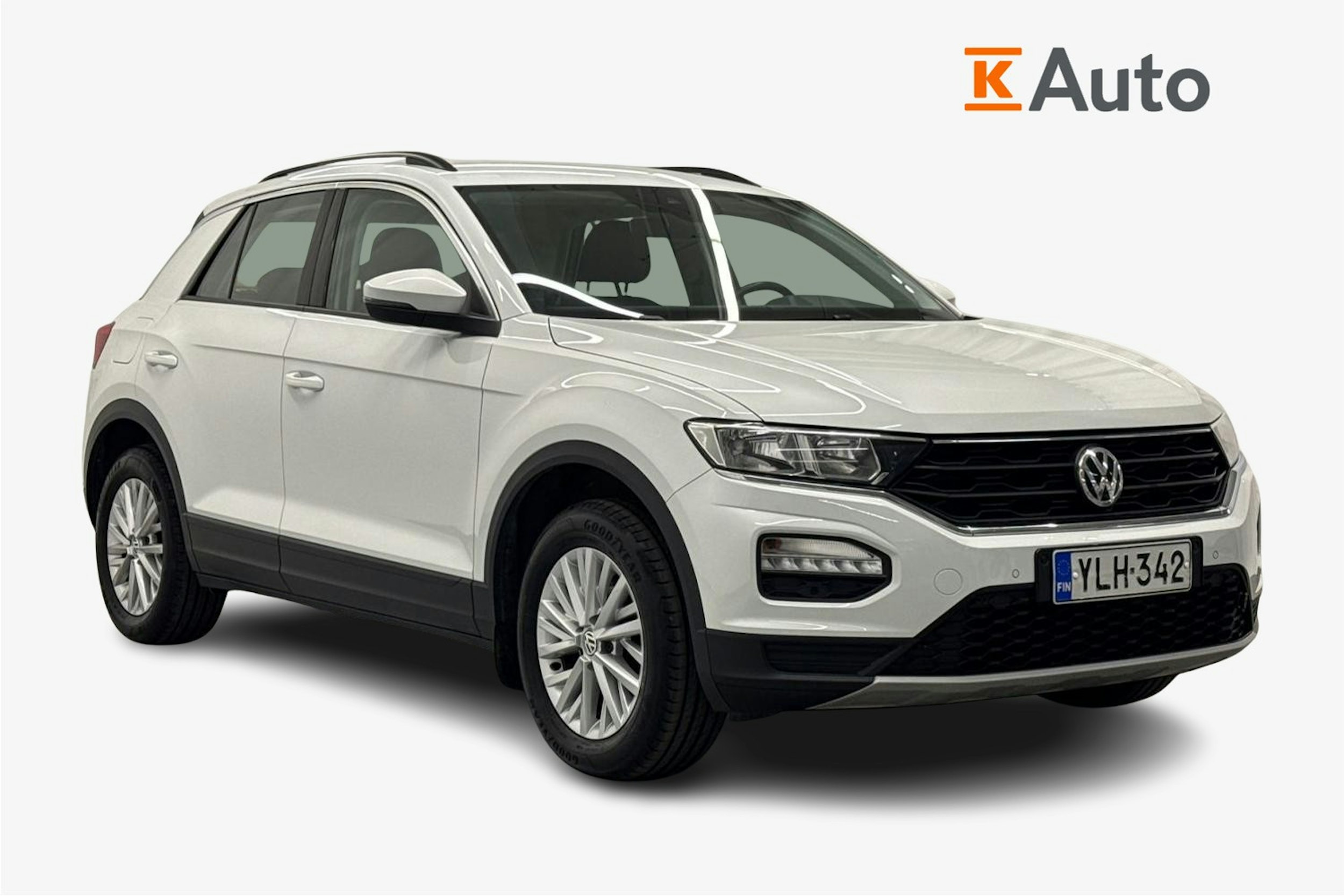 Valkoinen Volkswagen T-Roc 2019 kuva 1.