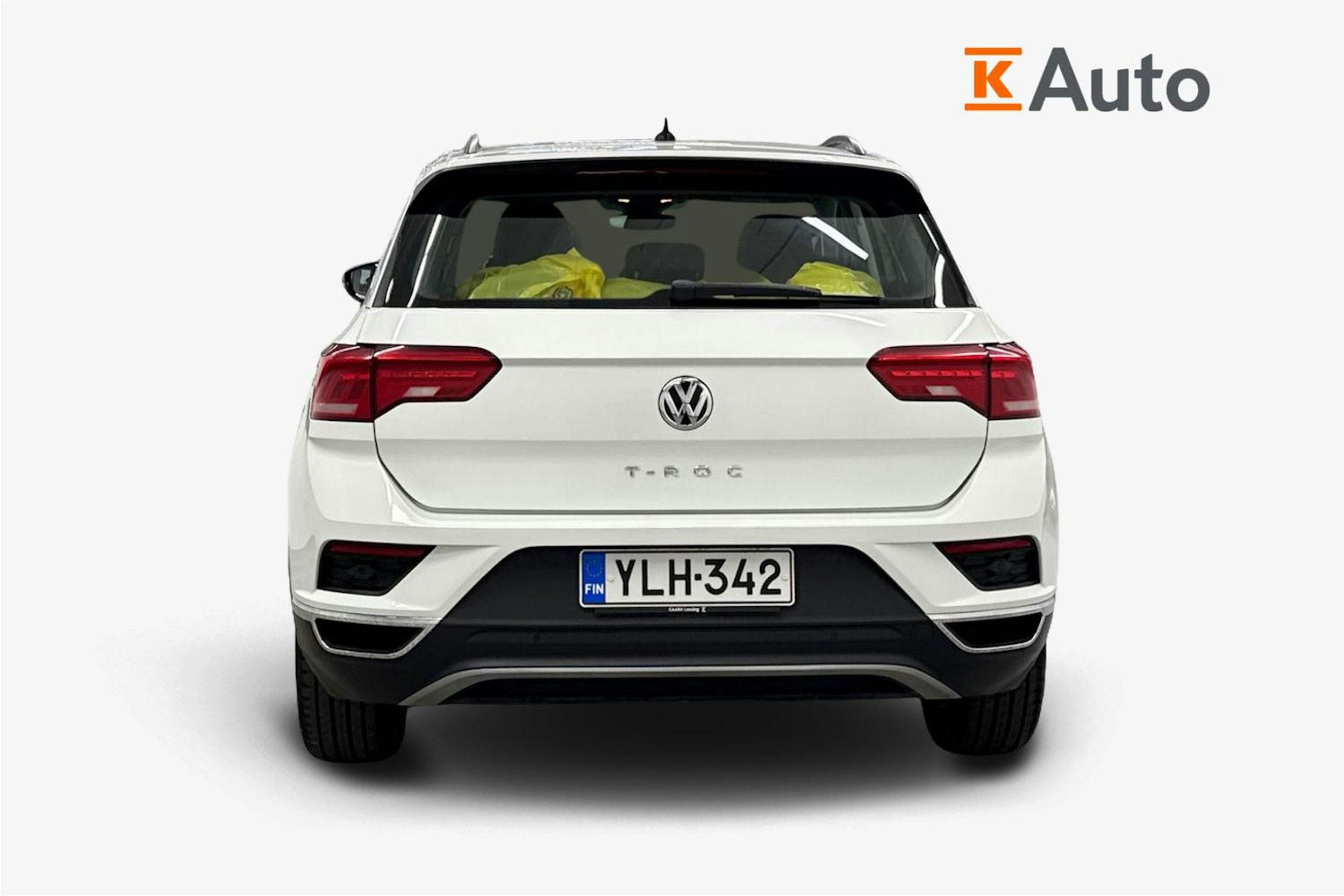 Valkoinen Volkswagen T-Roc 2019 kuva 3.