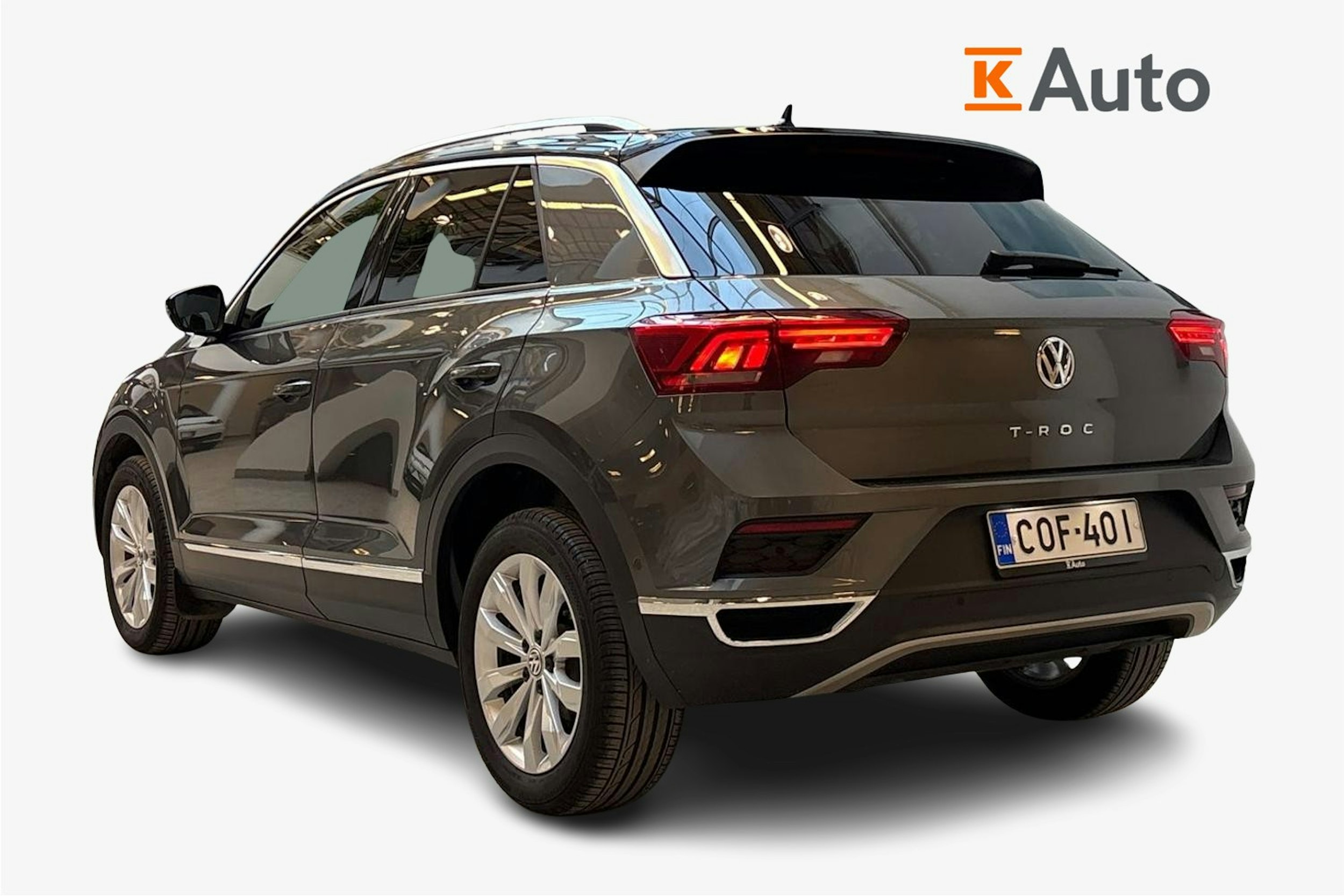 harmaa Volkswagen T-Roc 2020 kuva 2.