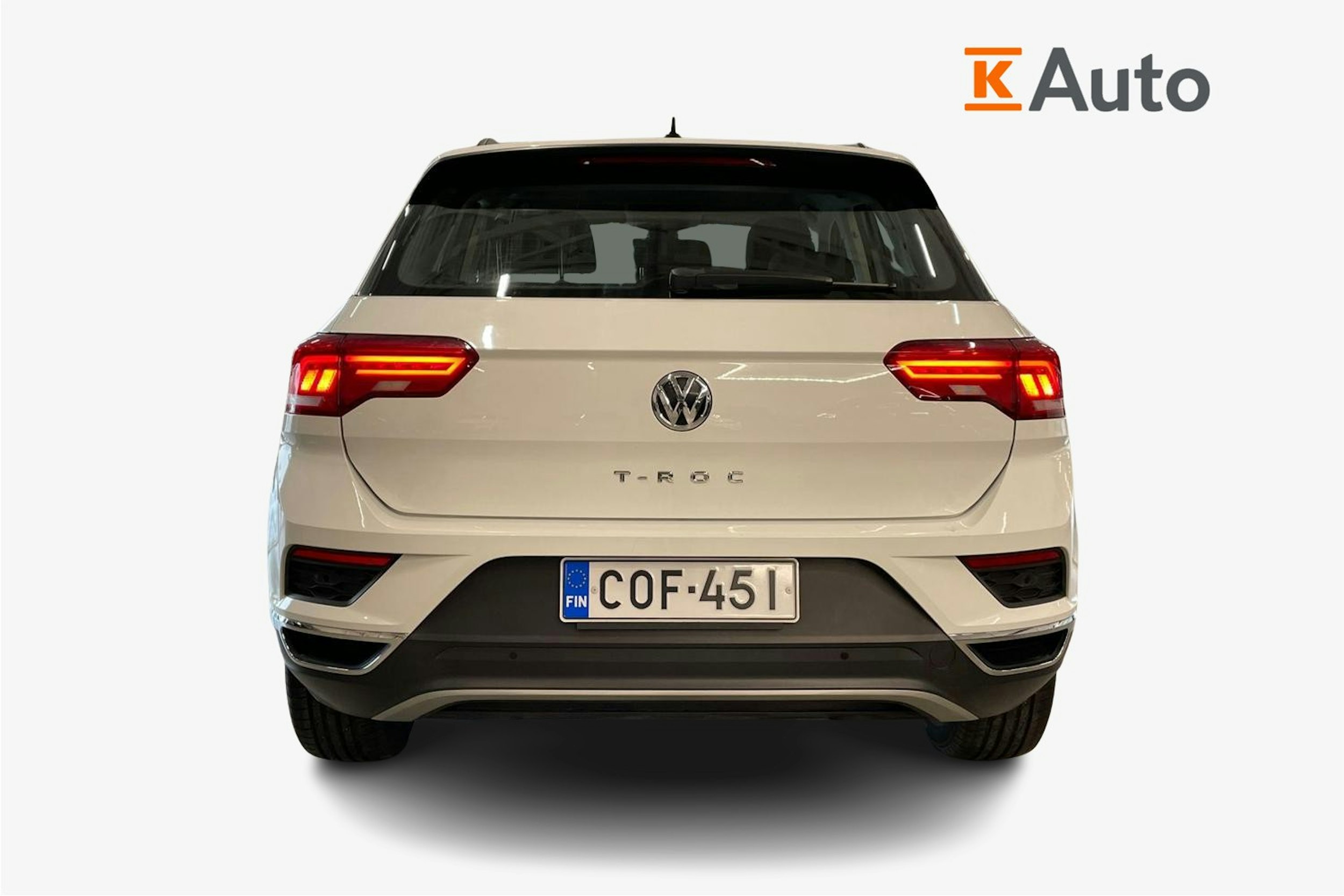 valkoinen Volkswagen T-Roc 2020 kuva 3.