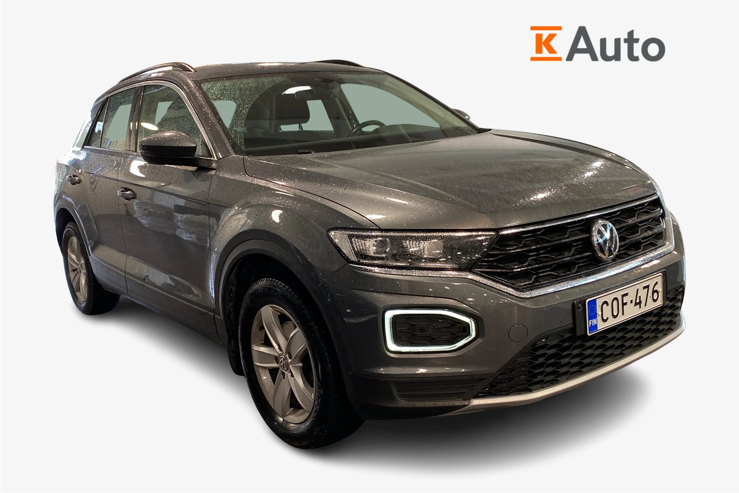 Harmaa Volkswagen T-Roc 2020 kuva 1.