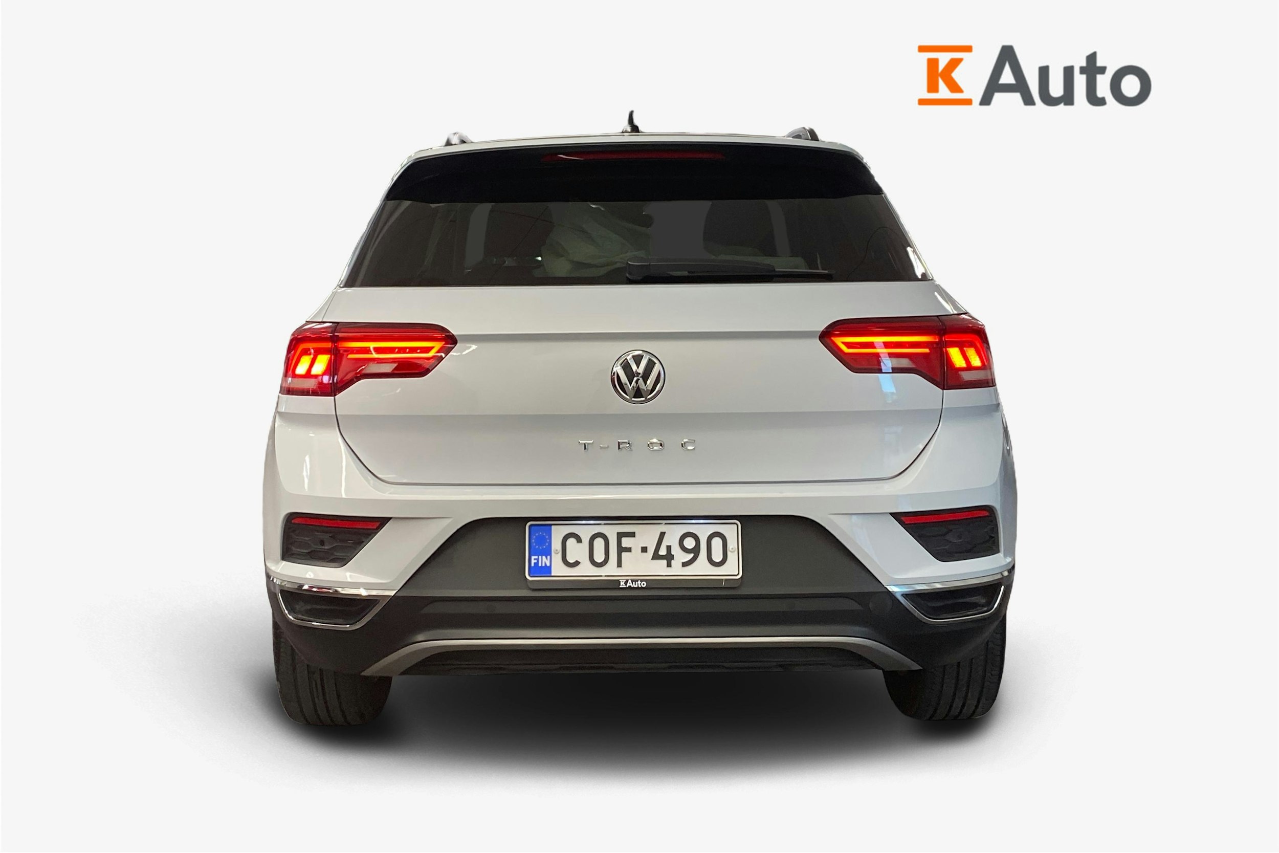 valkoinen Volkswagen T-Roc 2020 kuva 3.