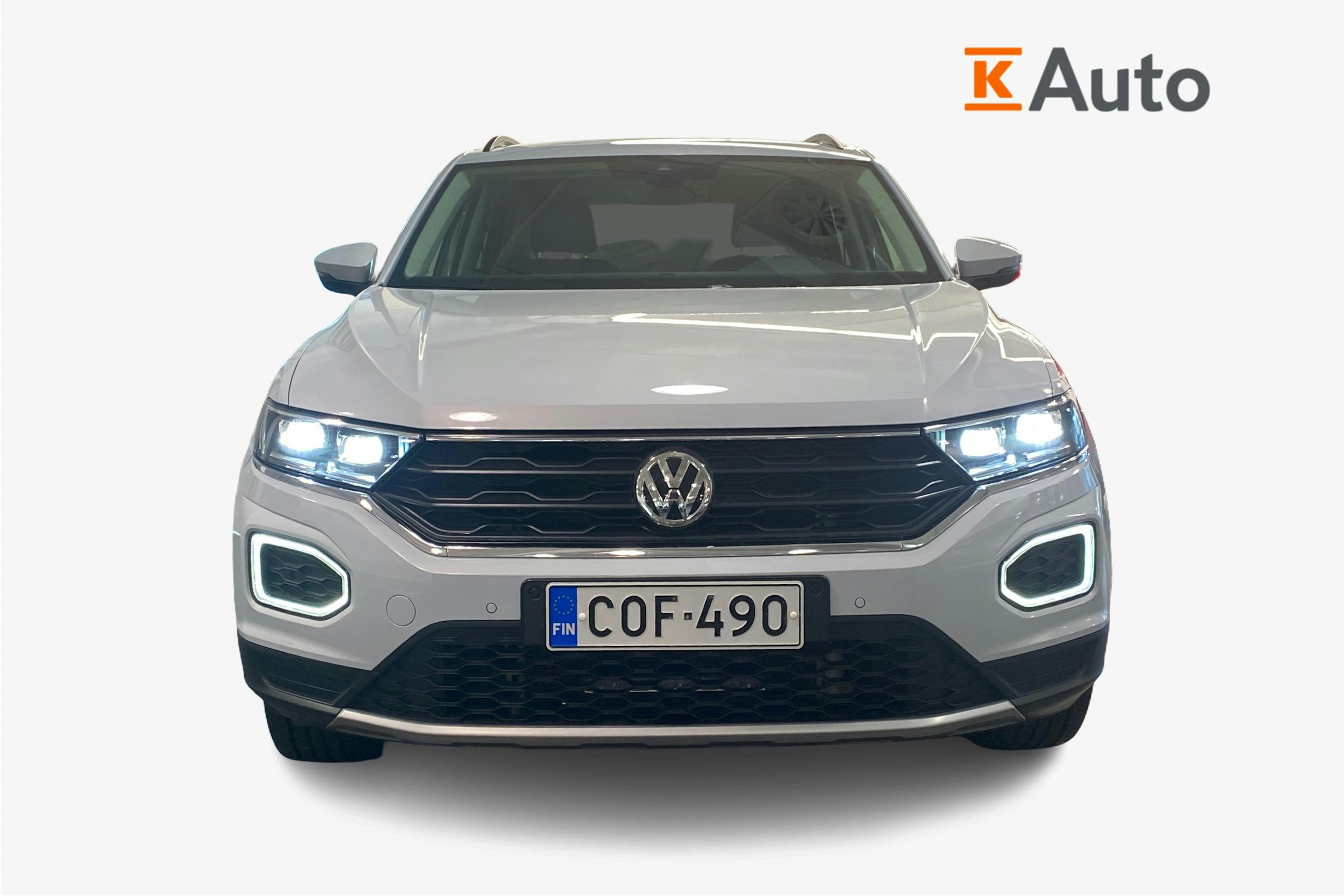 valkoinen Volkswagen T-Roc 2020 kuva 5.