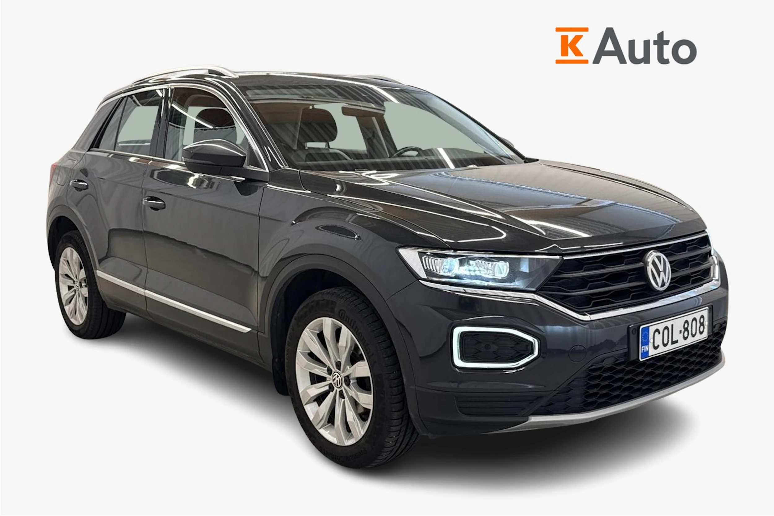 harmaa Volkswagen T-Roc 2020 kuva 1.