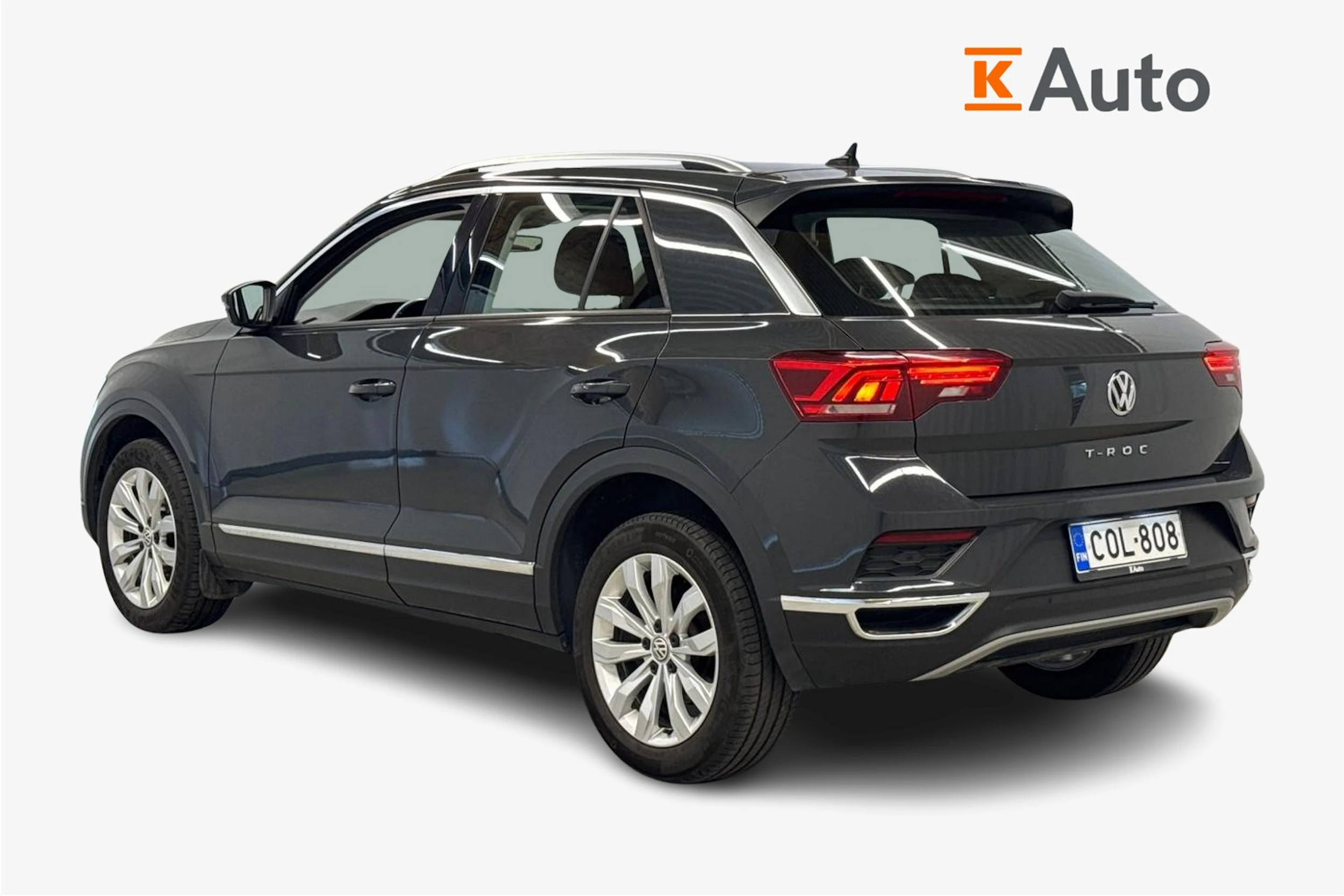 harmaa Volkswagen T-Roc 2020 kuva 2.