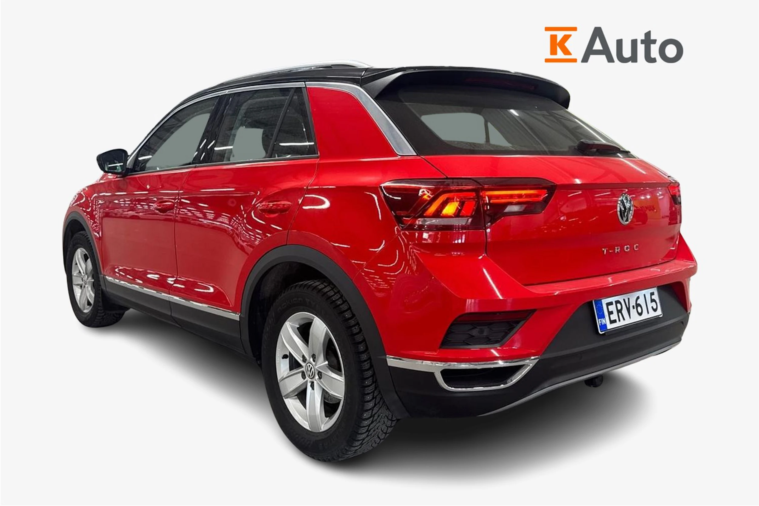 punainen Volkswagen T-Roc 2020 kuva 2.