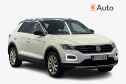 Valkoinen Volkswagen T-Roc 2020 kuva 1.