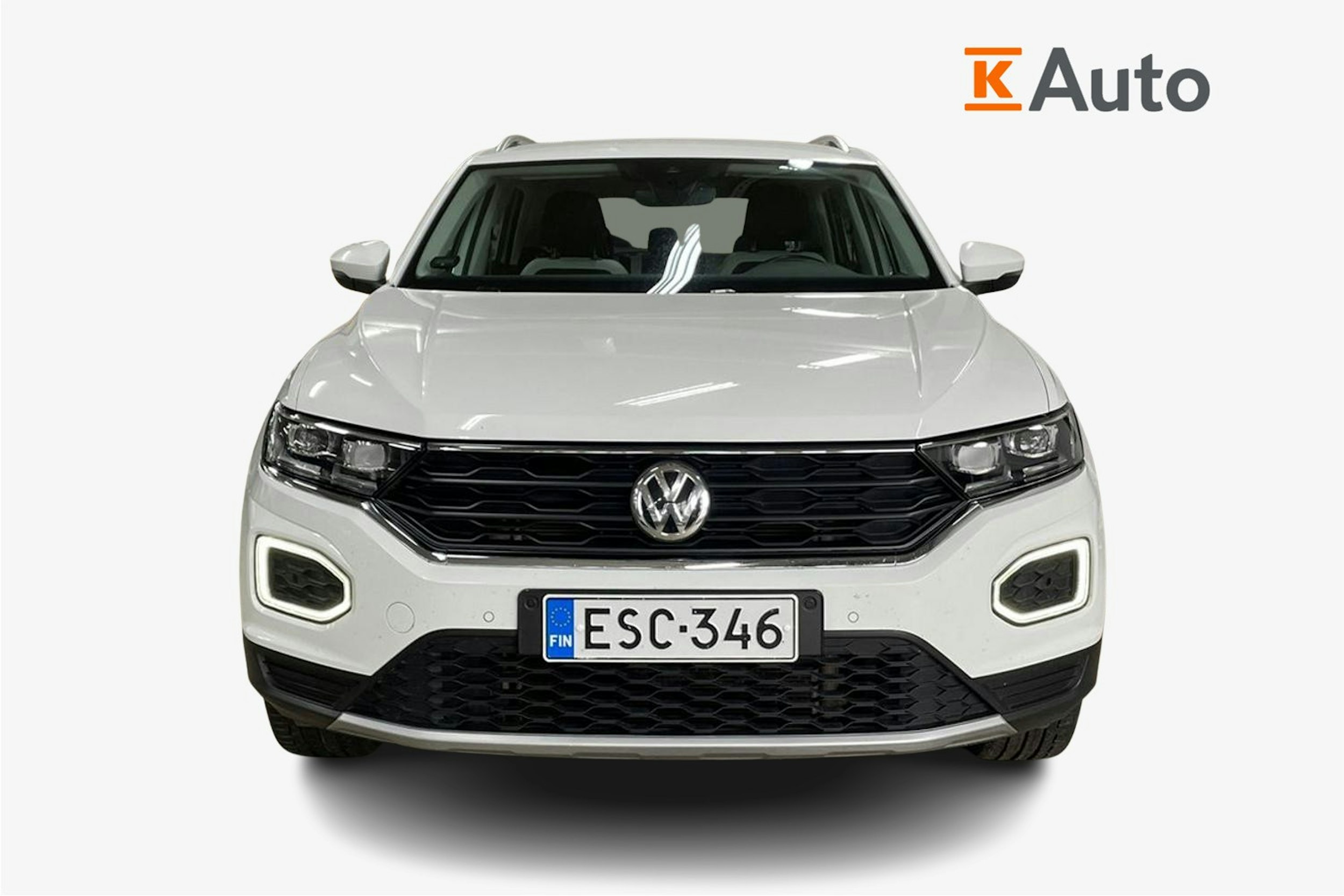 Valkoinen Volkswagen T-Roc 2020 kuva 5.