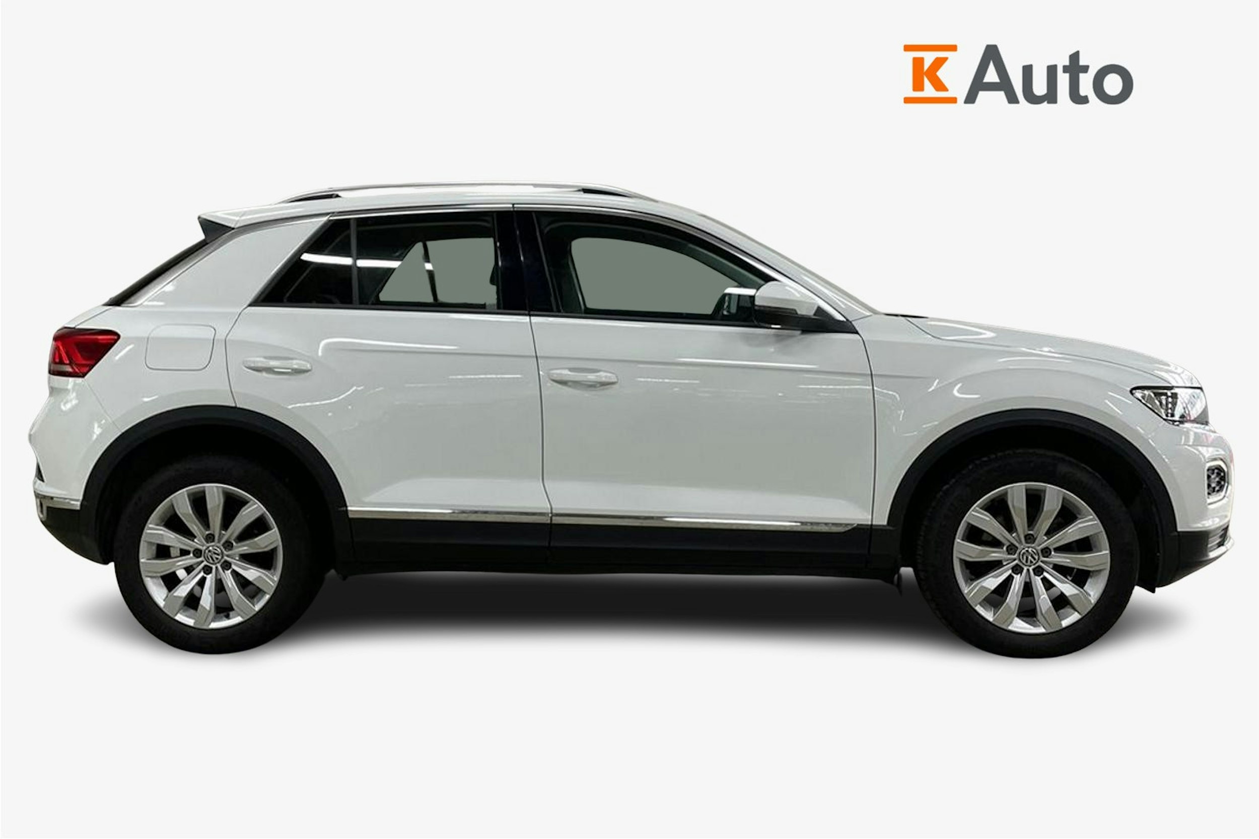 Valkoinen Volkswagen T-Roc 2020 kuva 6.