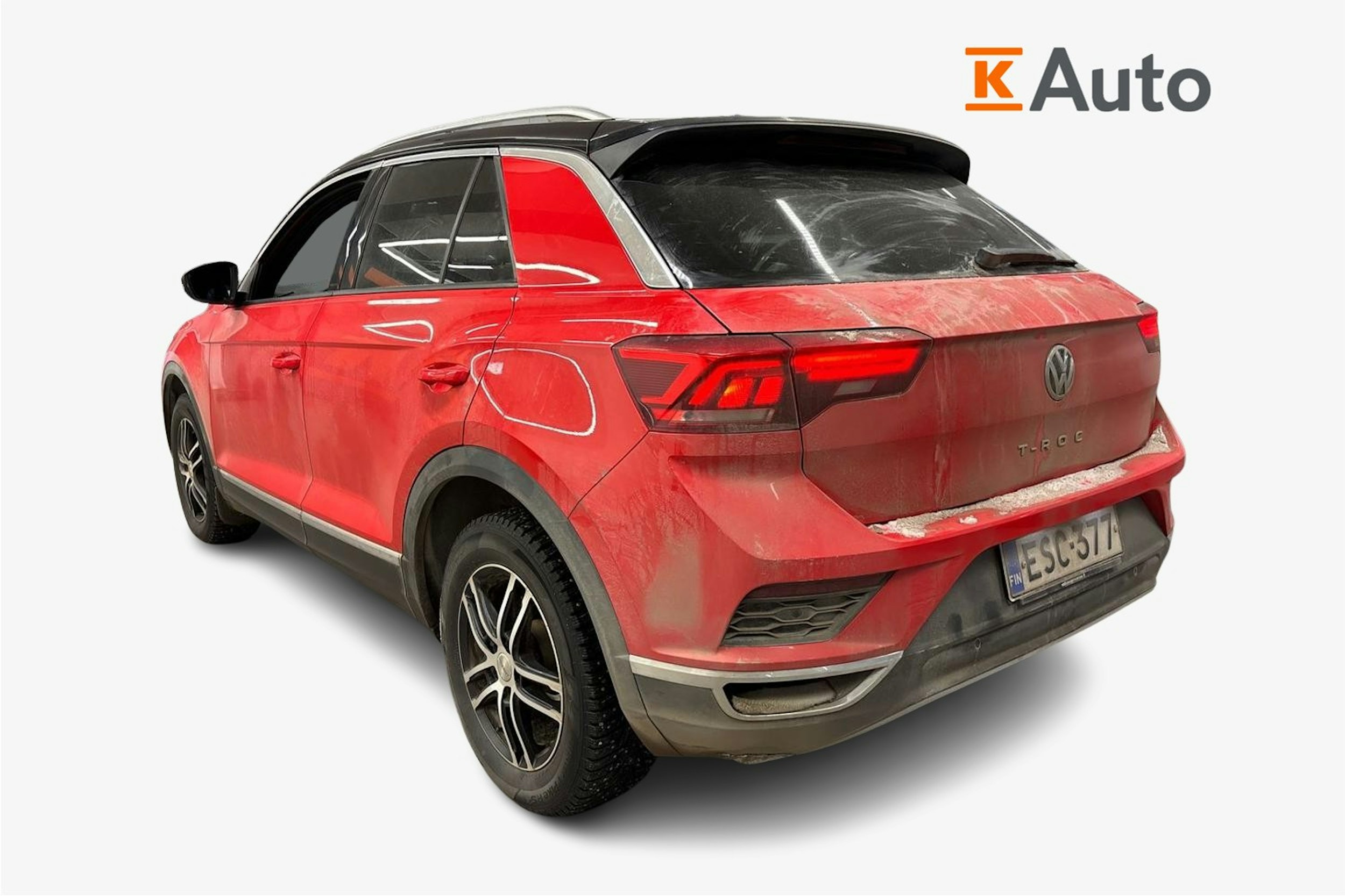 punainen Volkswagen T-Roc 2020 kuva 2.