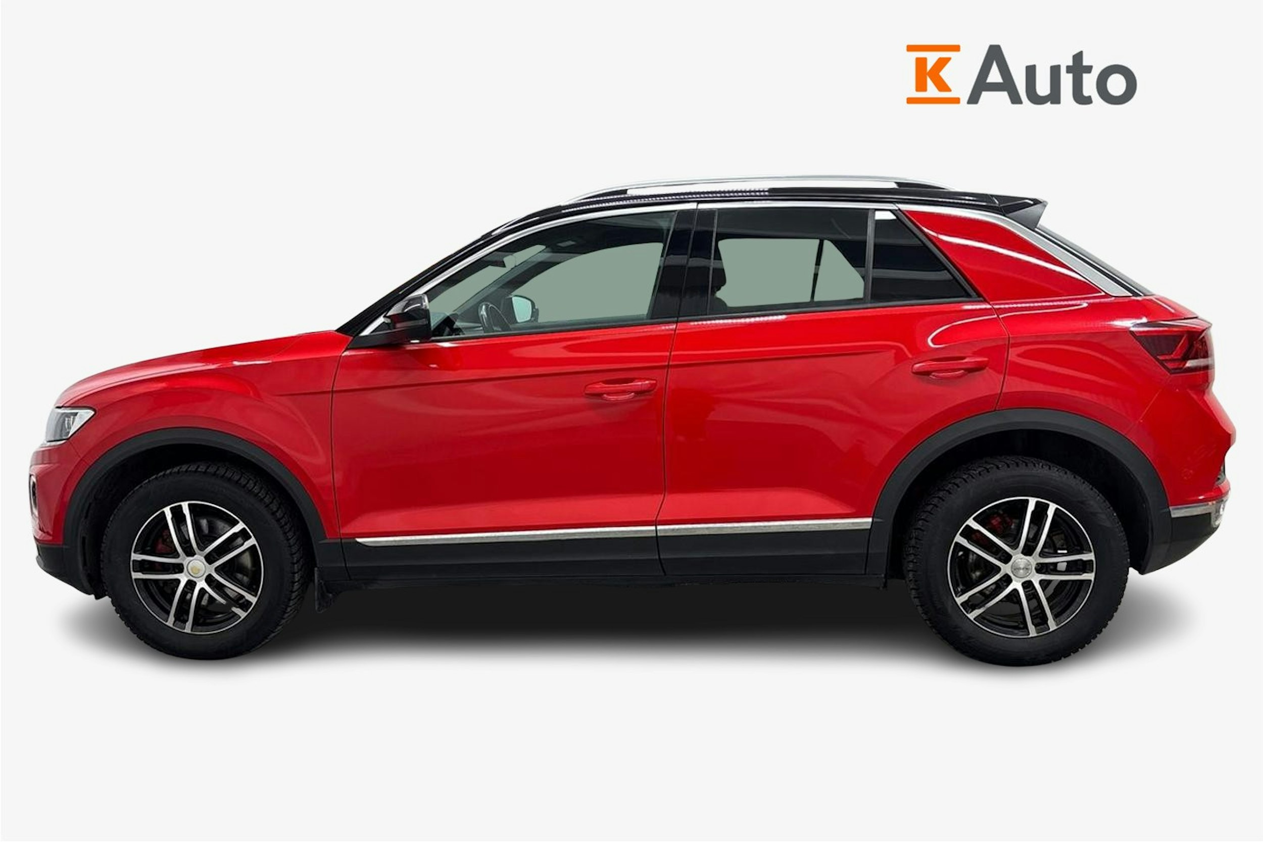 punainen Volkswagen T-Roc 2020 kuva 6.