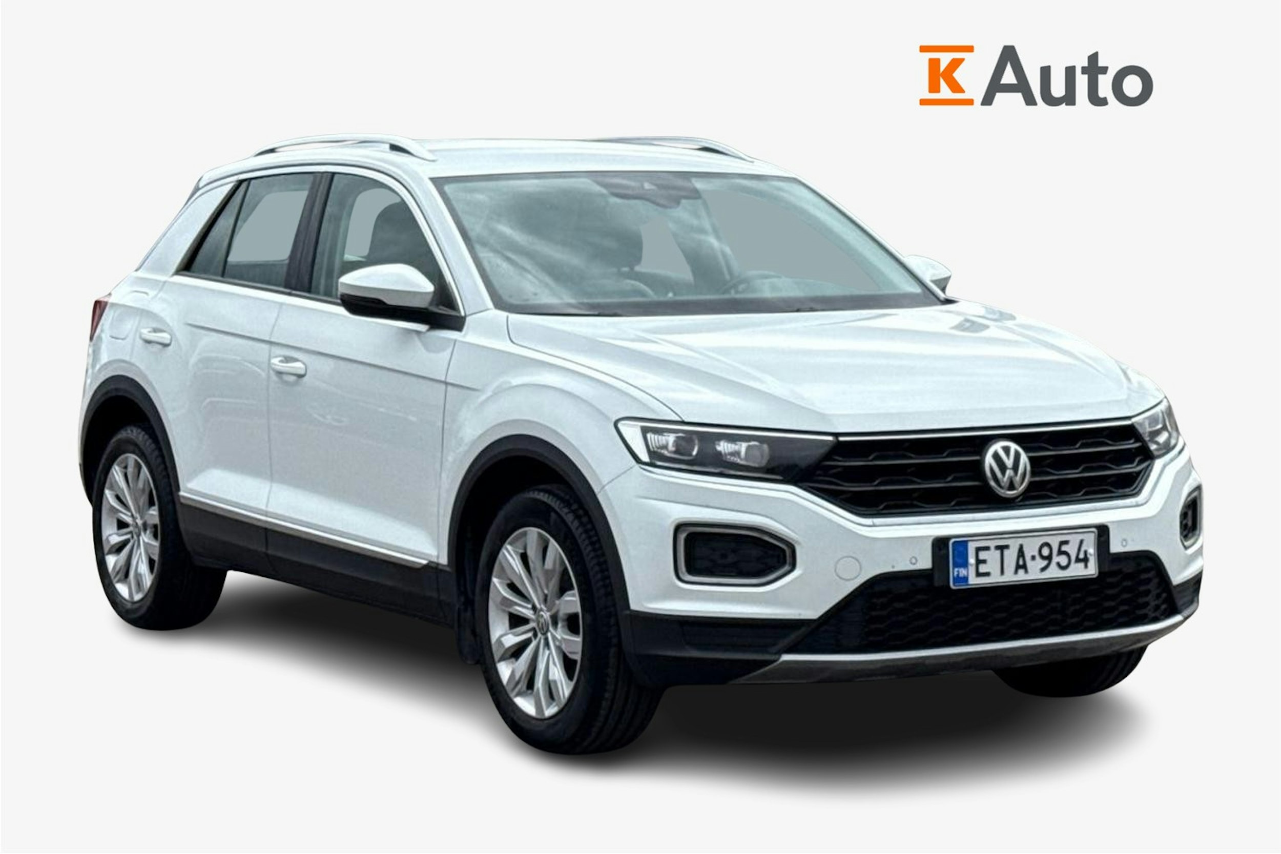 Valkoinen Volkswagen T-ROC 2020 kuva 1.