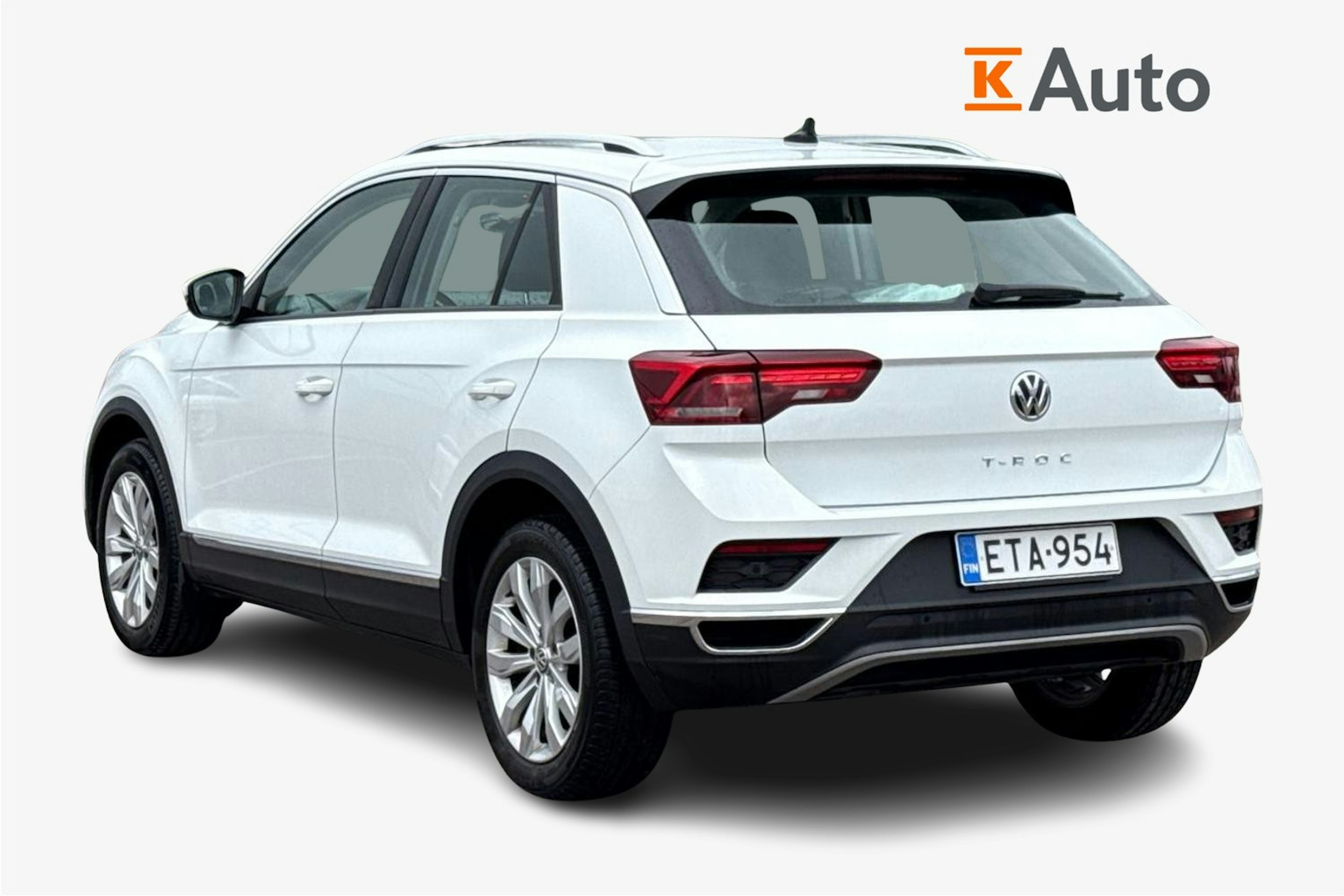 Valkoinen Volkswagen T-ROC 2020 kuva 2.