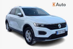 valkoinen Volkswagen T-Roc 2020 kuva 1.