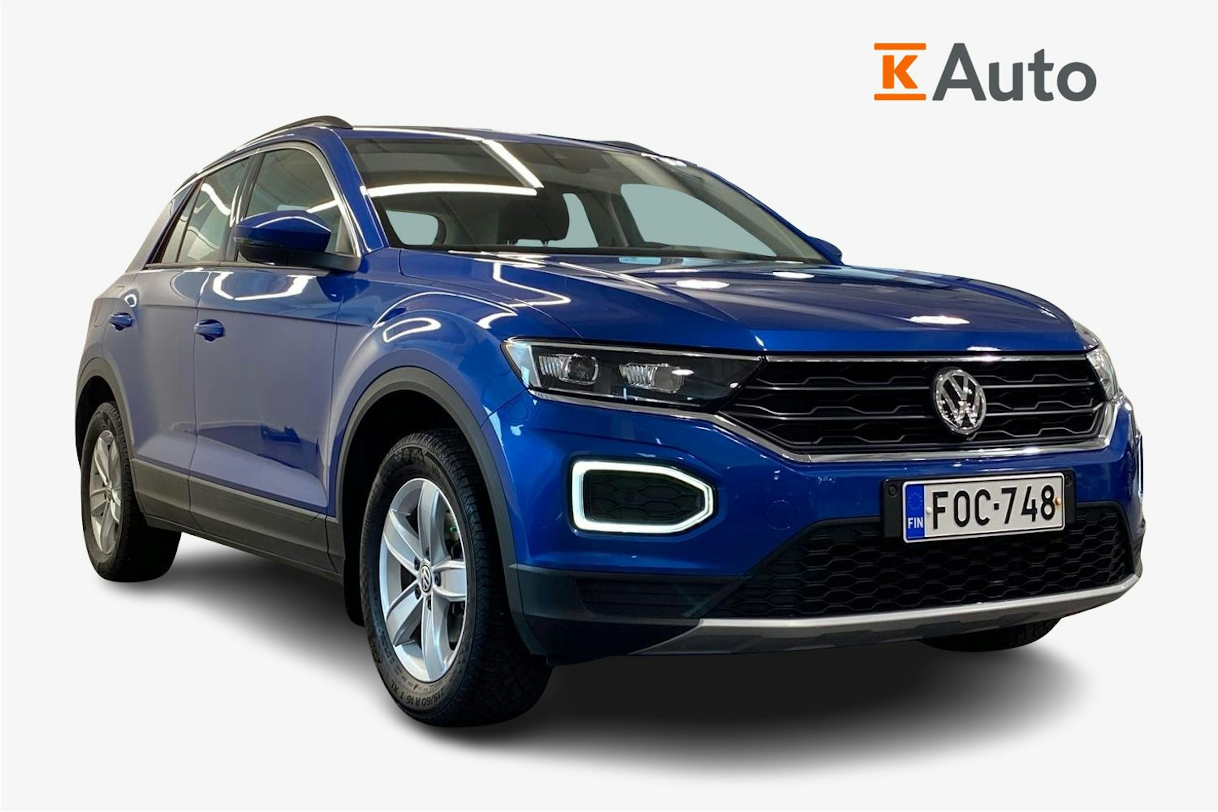 sininen Volkswagen T-Roc 2020 kuva 1.