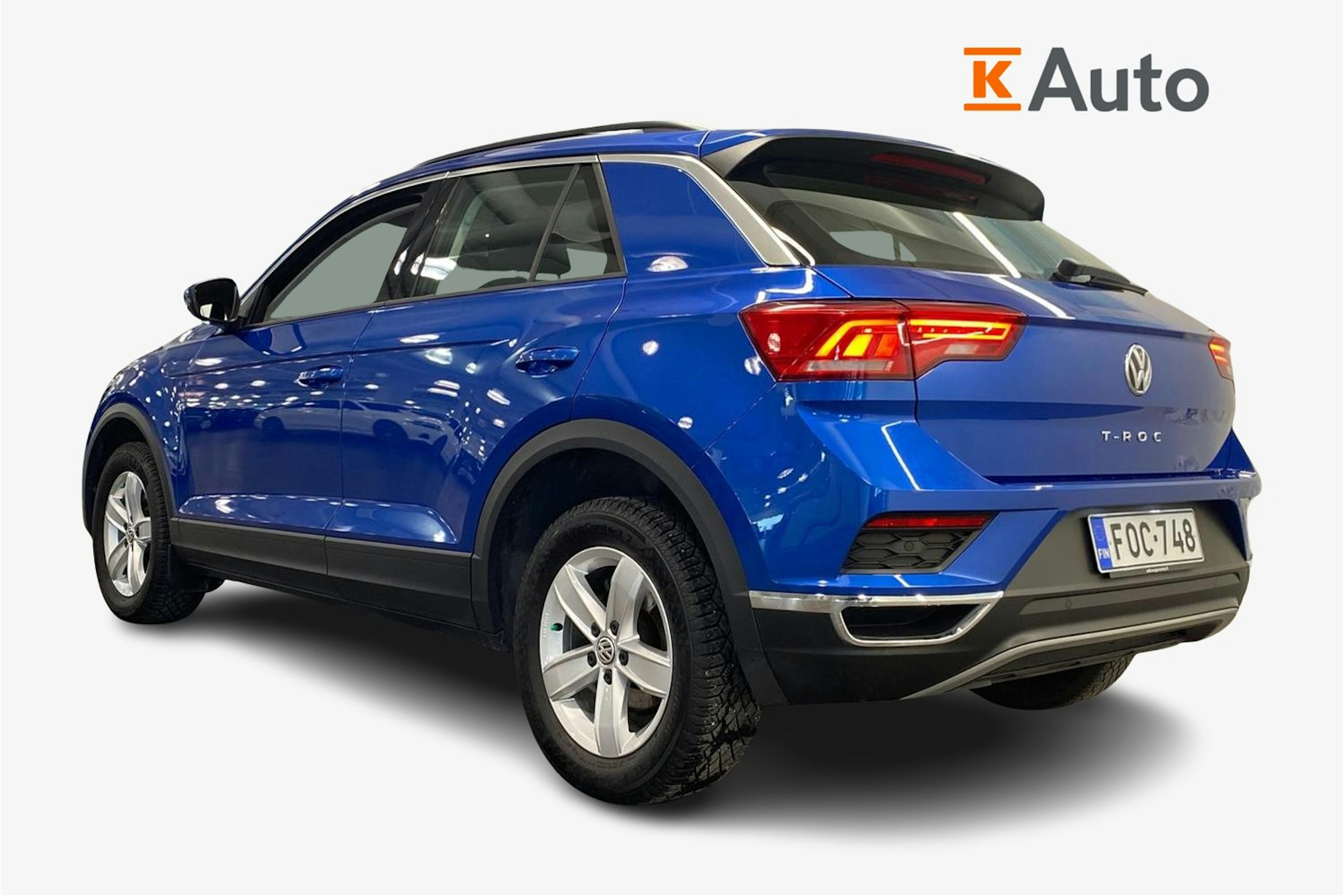 sininen Volkswagen T-Roc 2020 kuva 2.