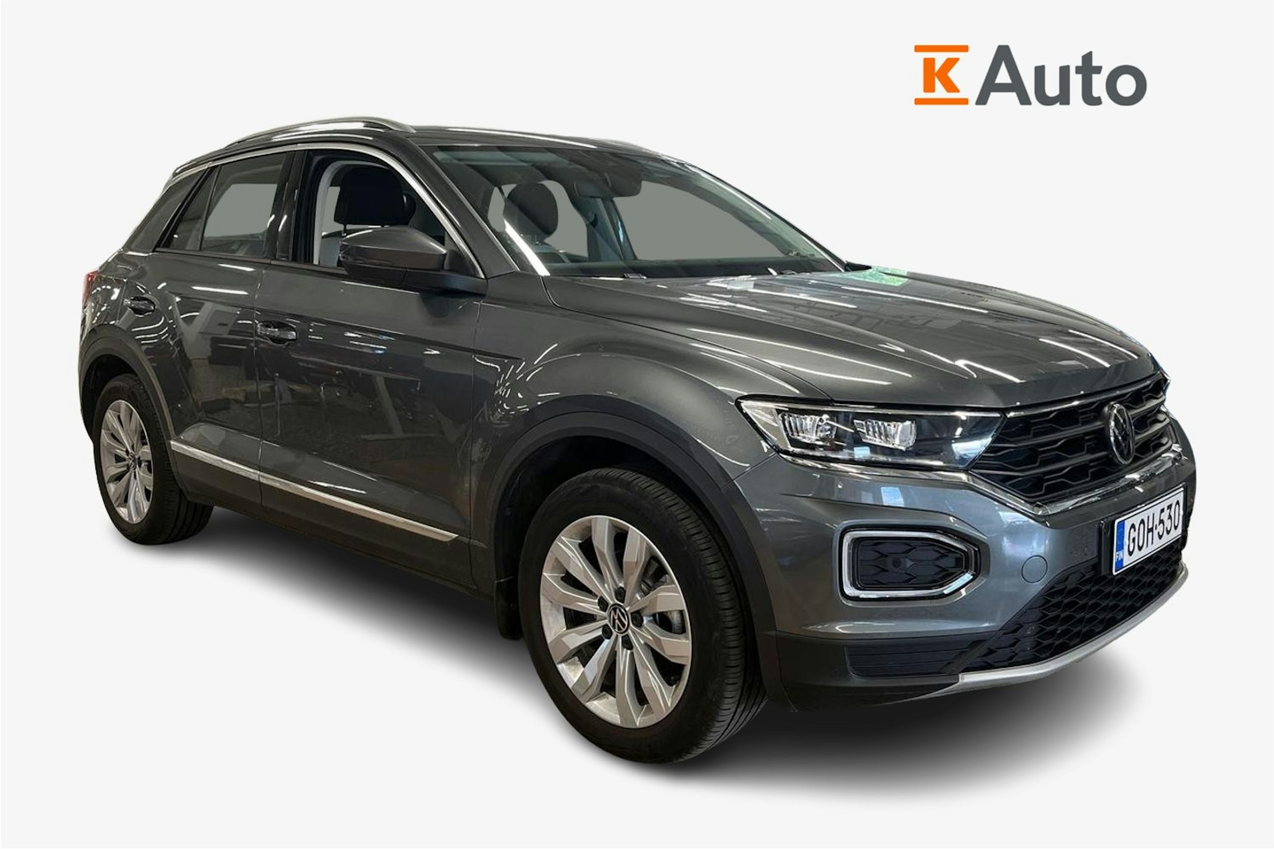 Harmaa Volkswagen T-Roc 2020 kuva 1.