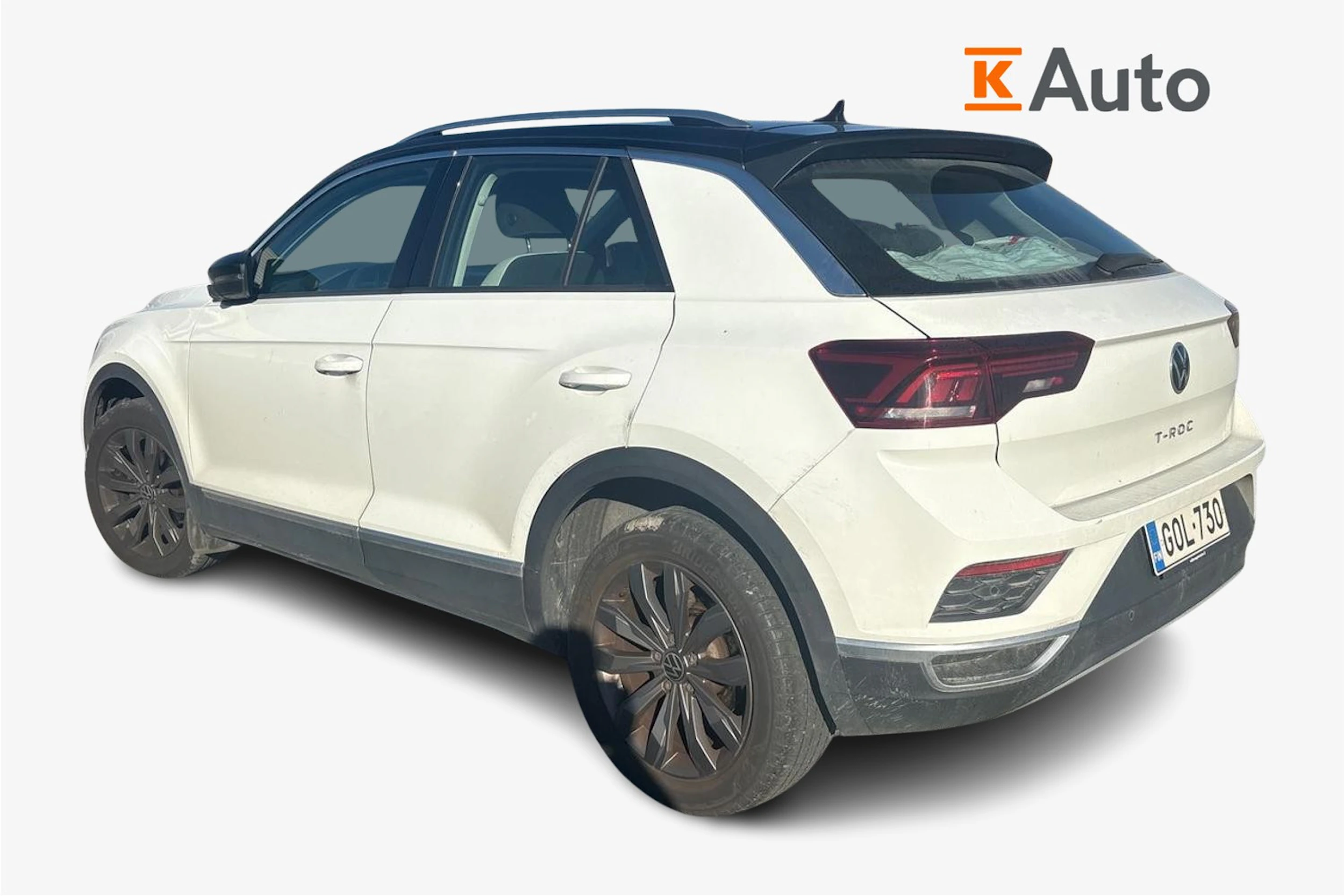 Valkoinen Volkswagen T-Roc 2020 kuva 2.