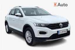 Valkoinen Volkswagen T-Roc 2020 kuva 1.