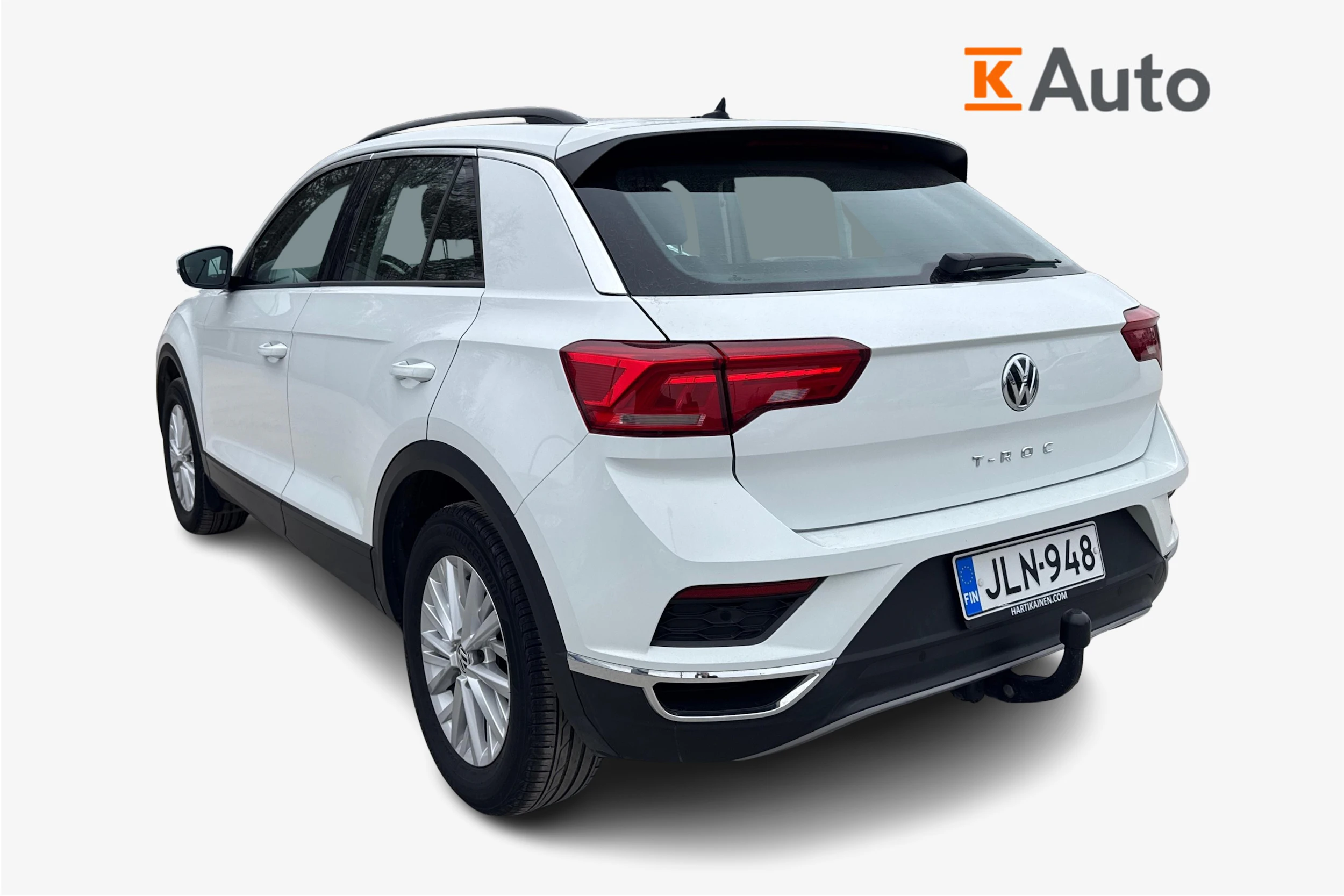 Valkoinen Volkswagen T-Roc 2020 kuva 2.