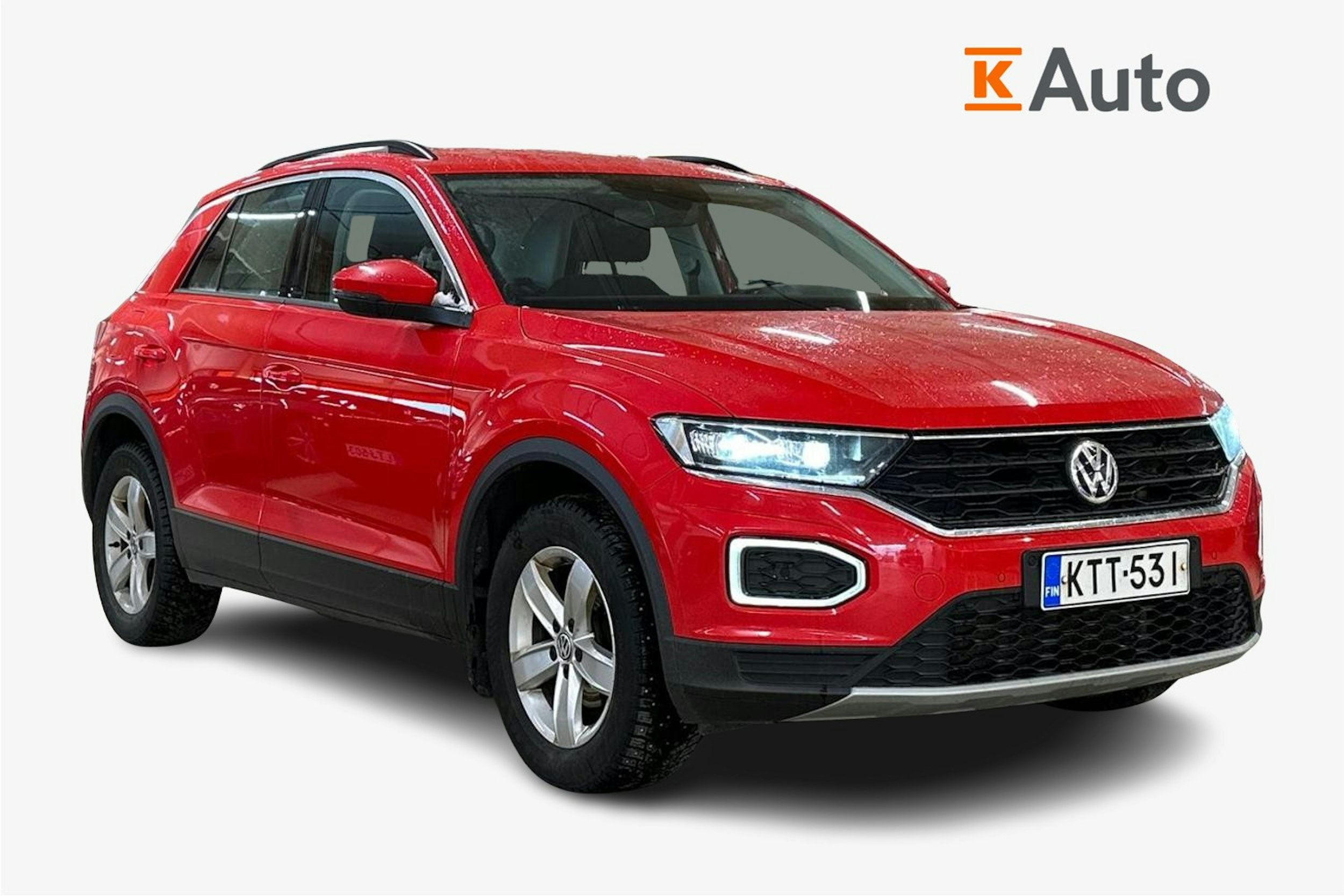 punainen Volkswagen T-Roc 2020 kuva 1.