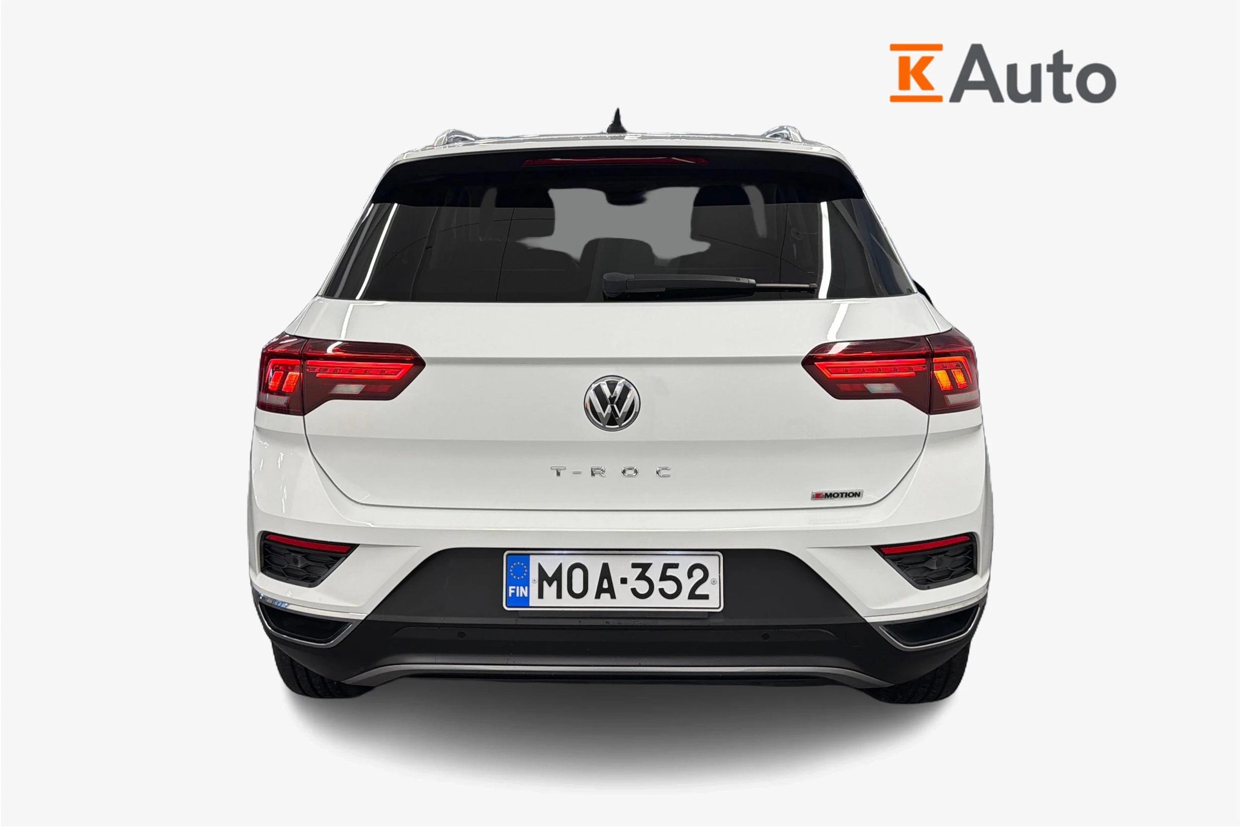 valkoinen Volkswagen T-Roc 2020 kuva 3.
