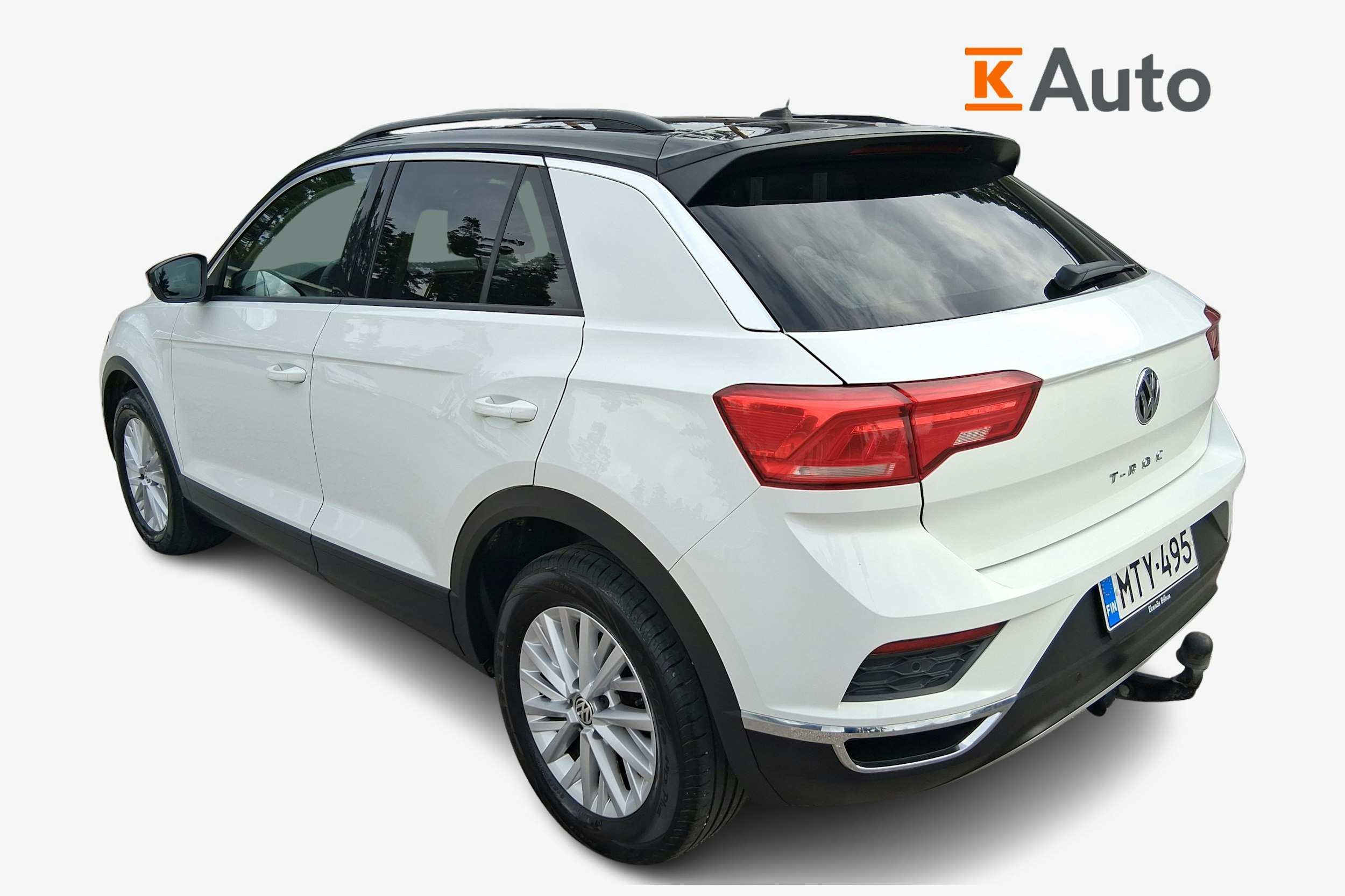 valkoinen Volkswagen T-Roc 2020 kuva 2.