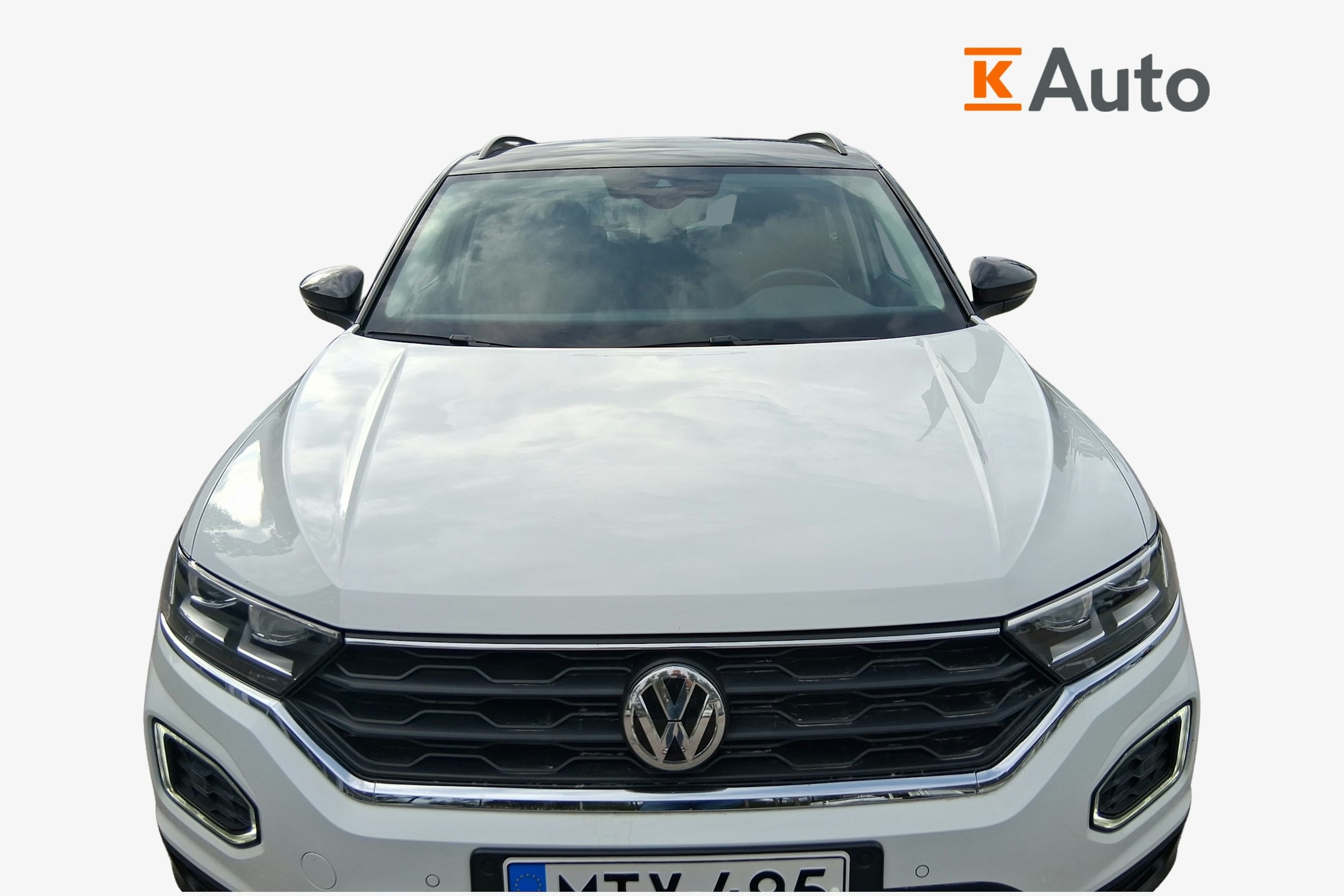 valkoinen Volkswagen T-Roc 2020 kuva 4.