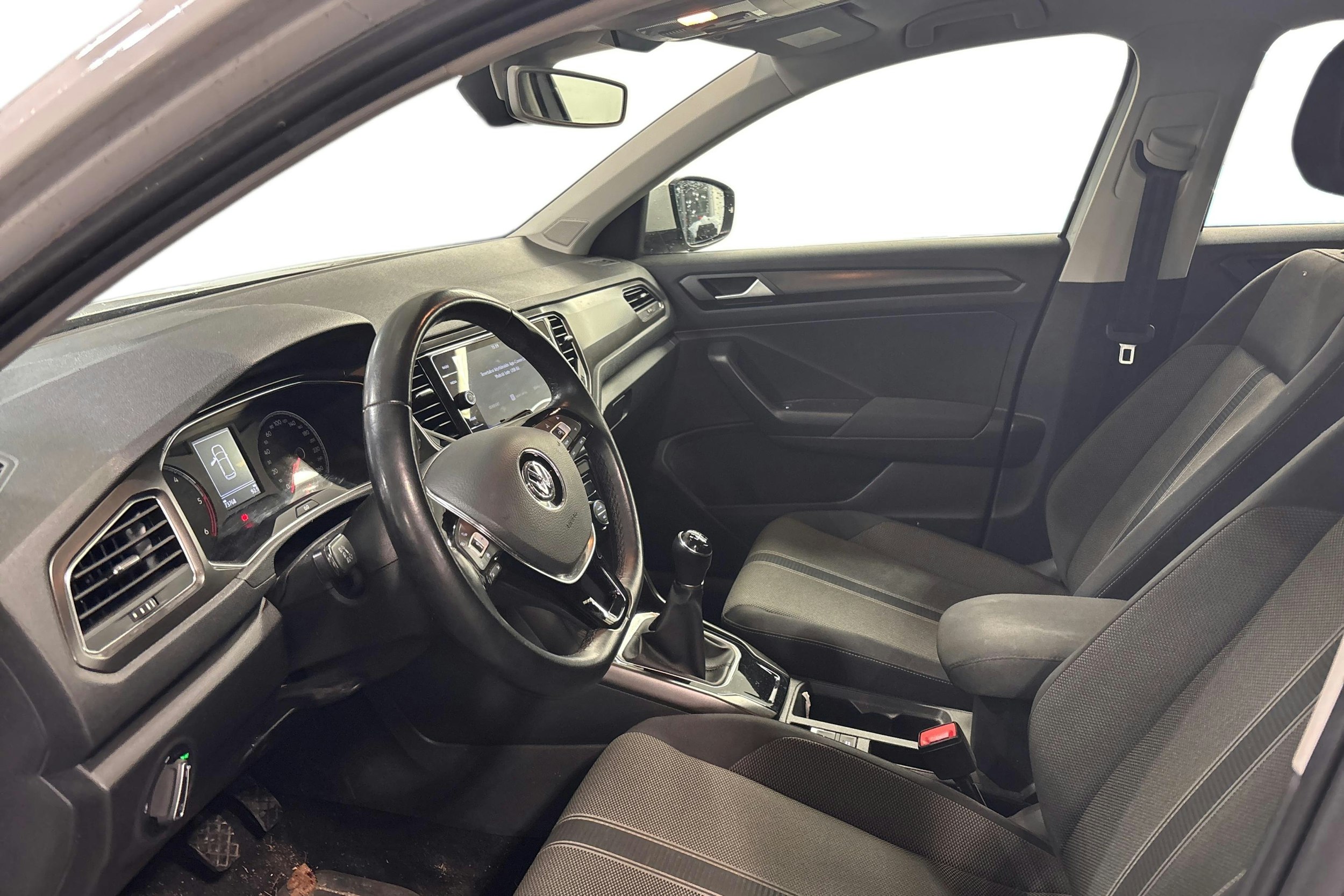 valkoinen Volkswagen T-Roc 2020 kuva 3.