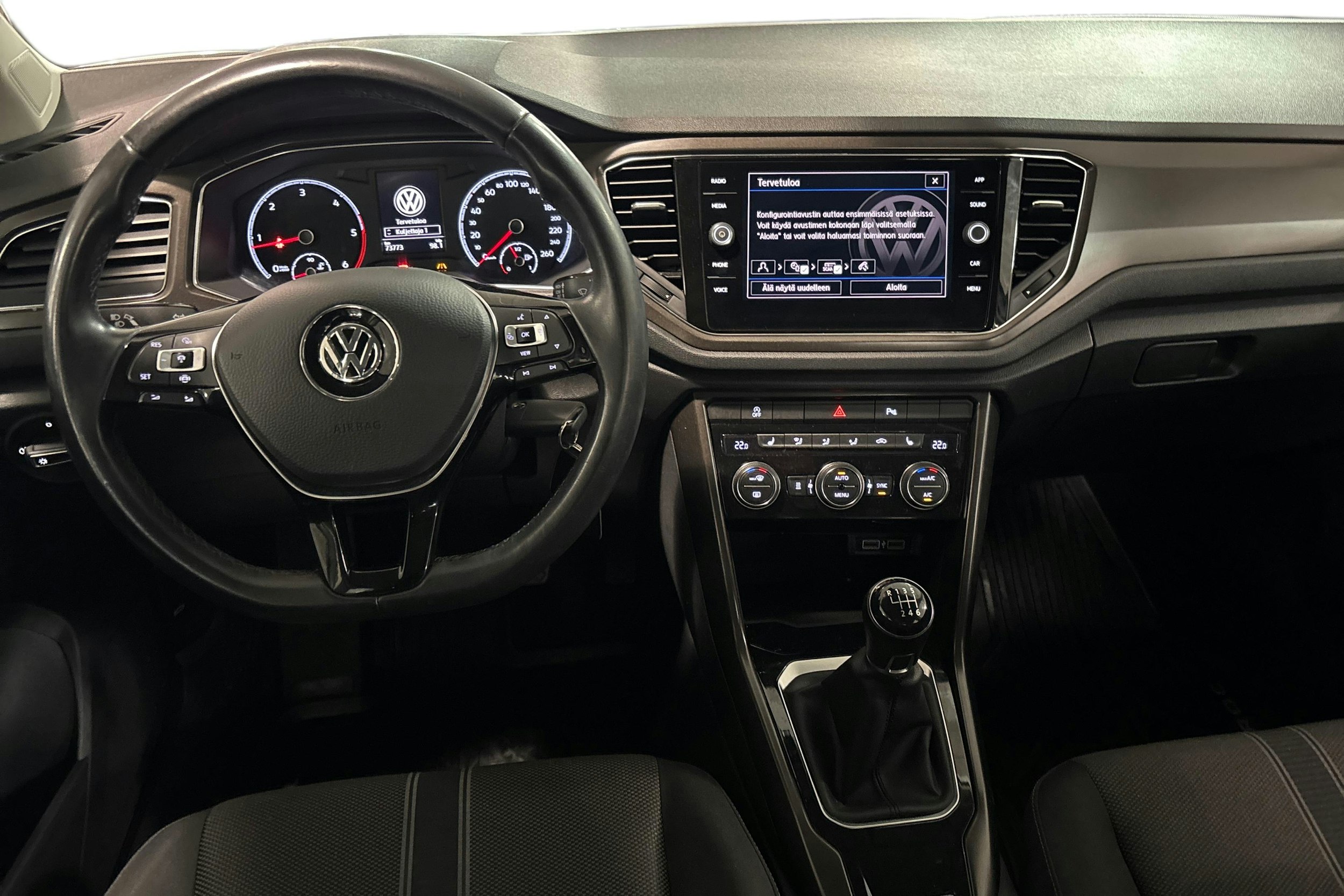 valkoinen Volkswagen T-Roc 2020 kuva 9.