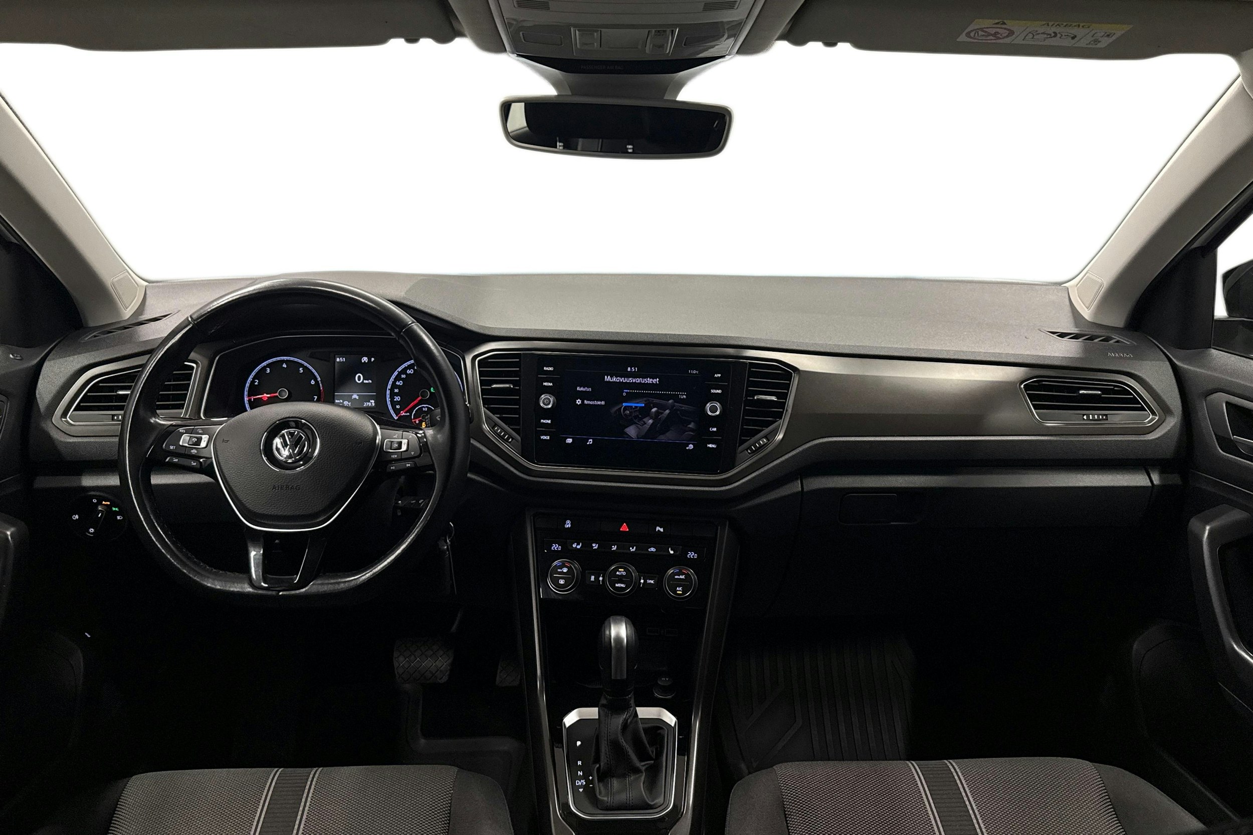 valkoinen Volkswagen T-Roc 2020 kuva 9.