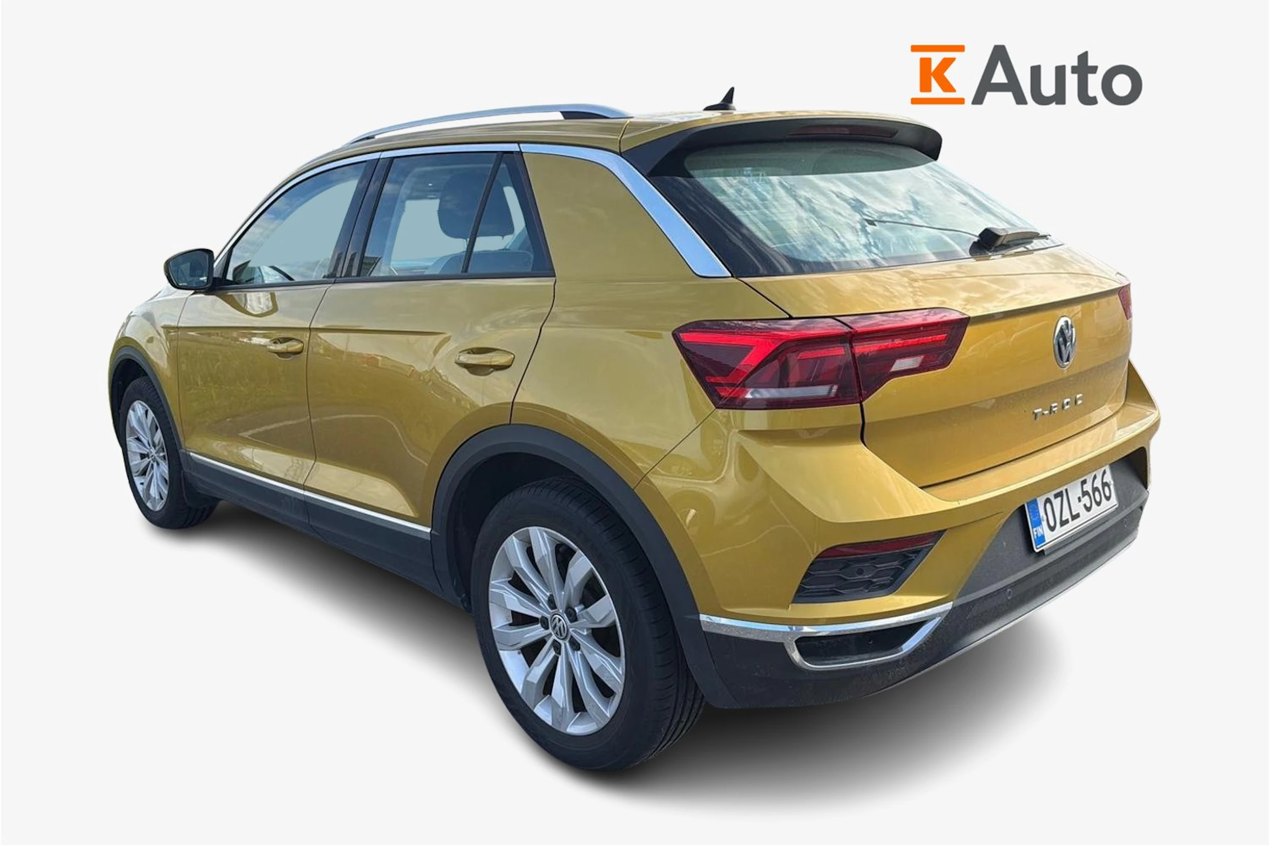 keltainen Volkswagen T-Roc 2020 kuva 2.