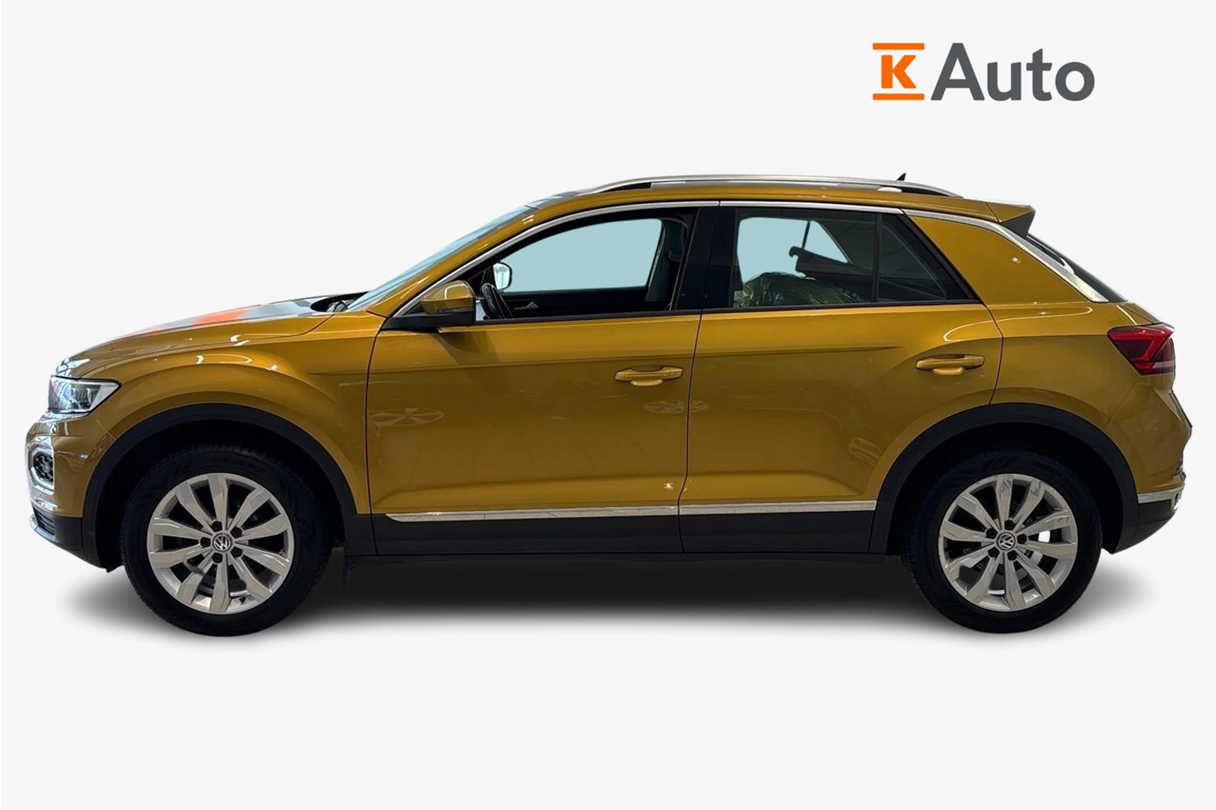 keltainen Volkswagen T-Roc 2020 kuva 5.