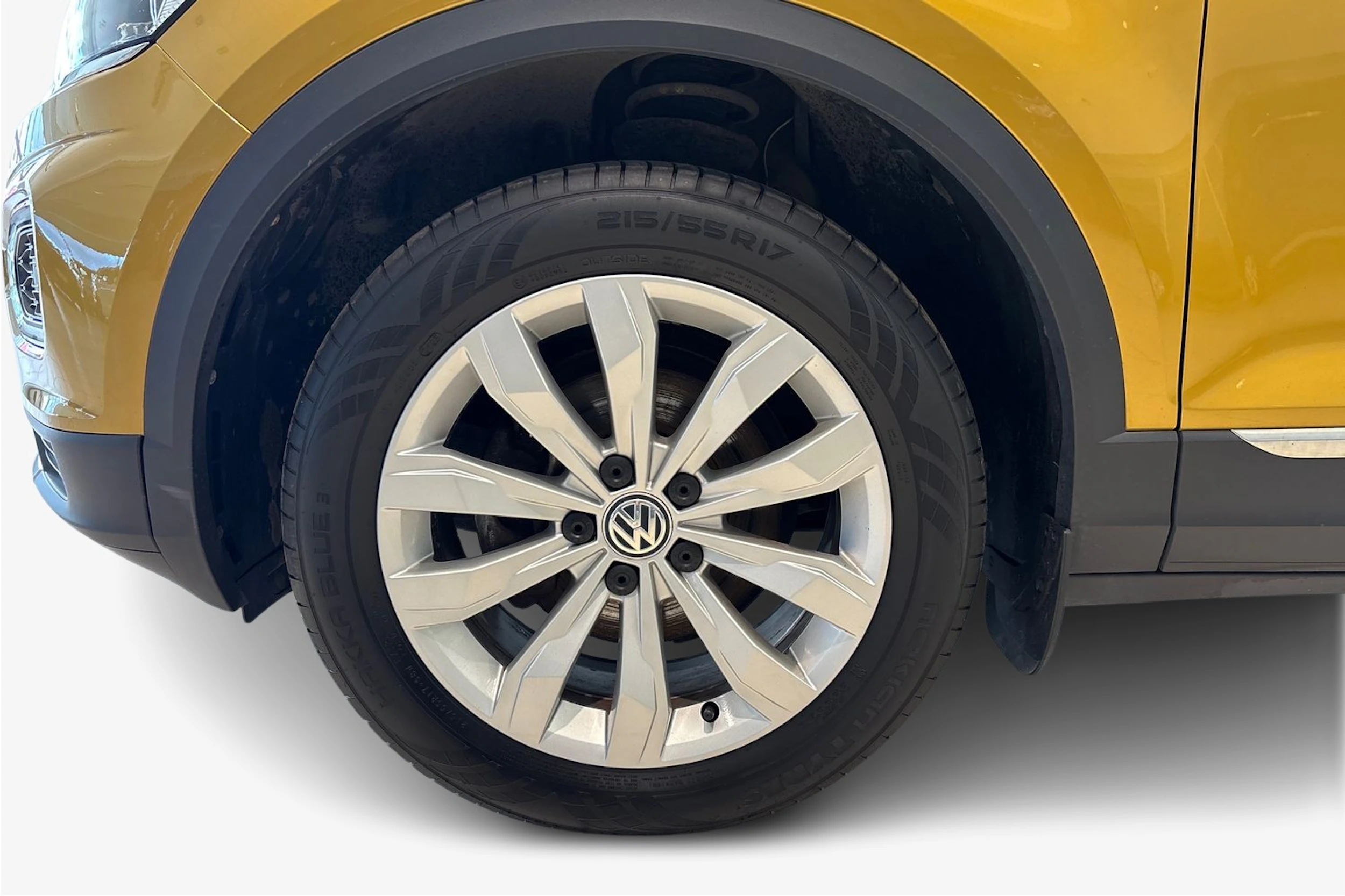 keltainen Volkswagen T-Roc 2020 kuva 9.