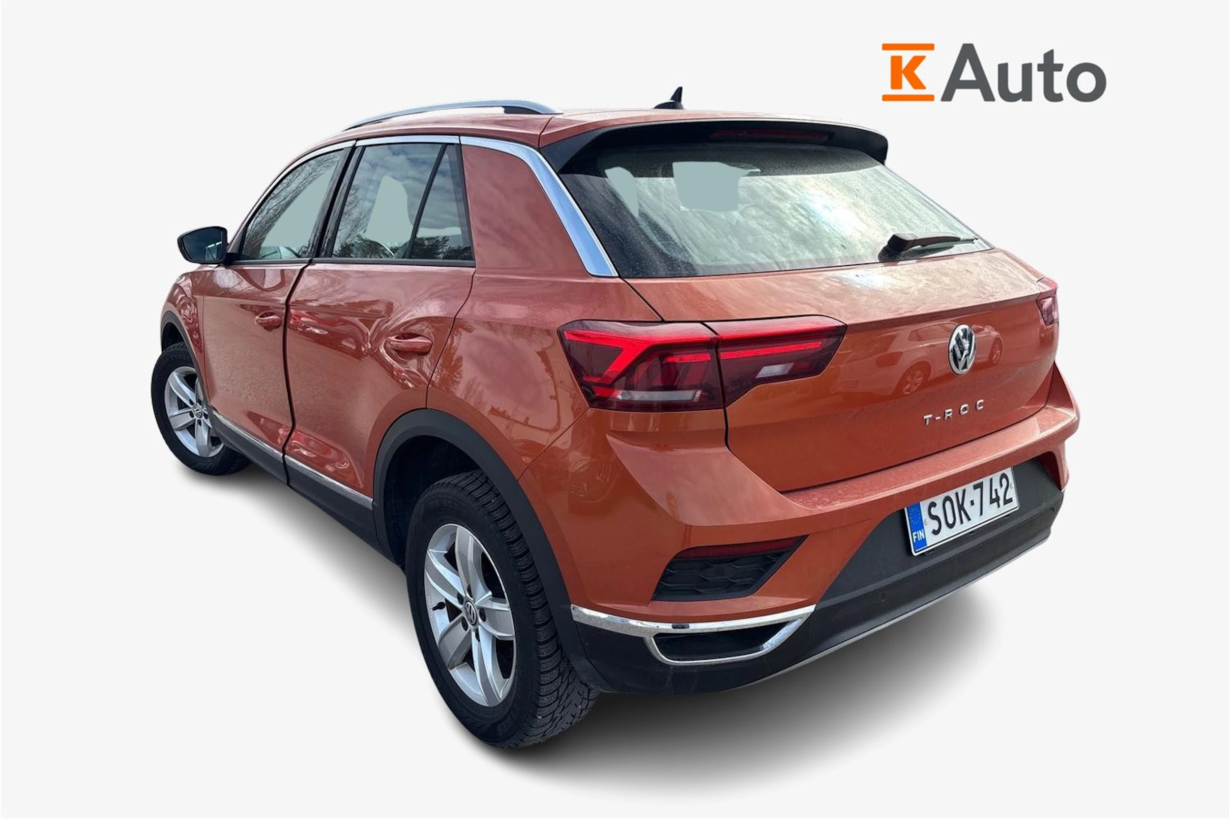 oranssi Volkswagen T-Roc 2020 kuva 2.