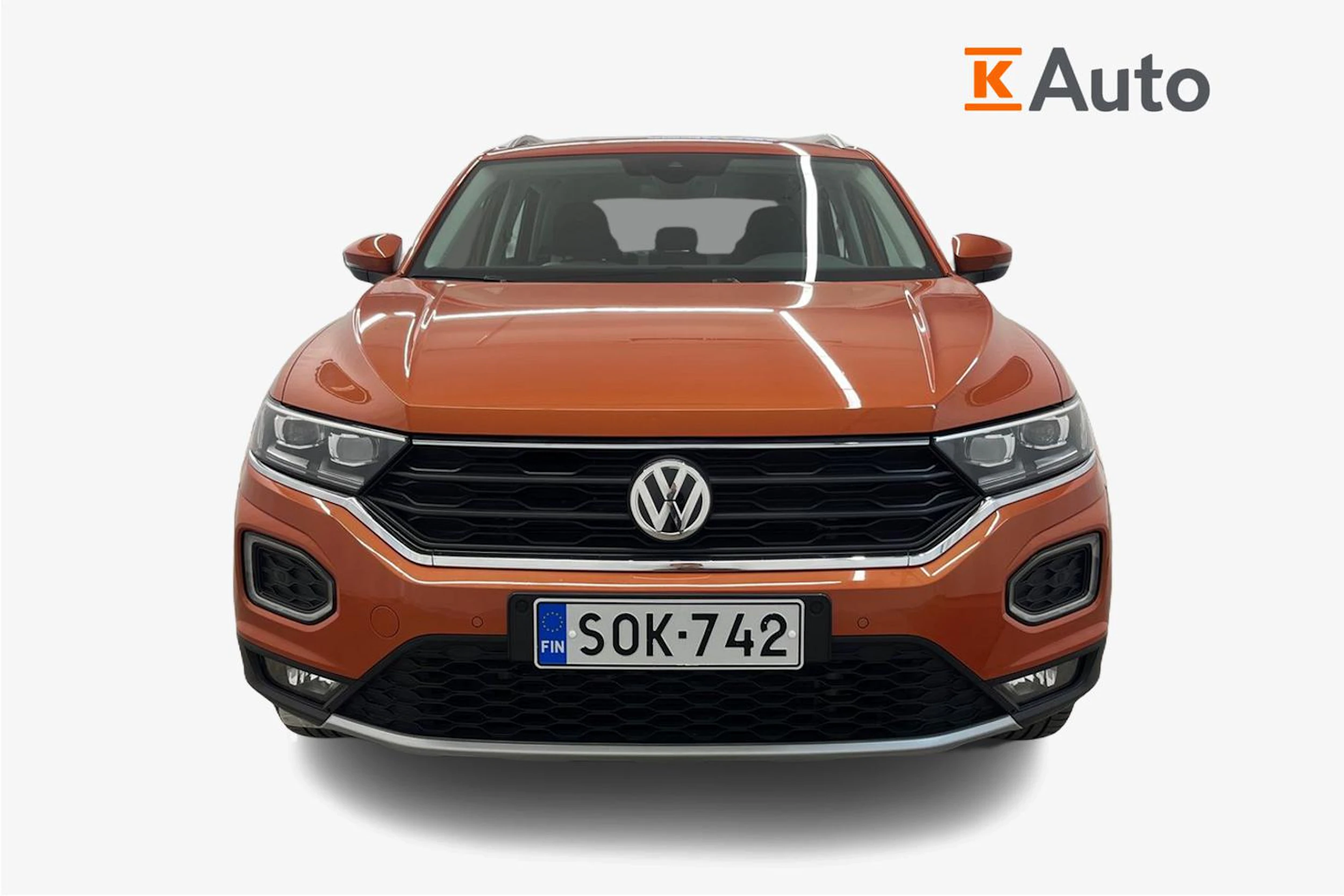 oranssi Volkswagen T-Roc 2020 kuva 4.