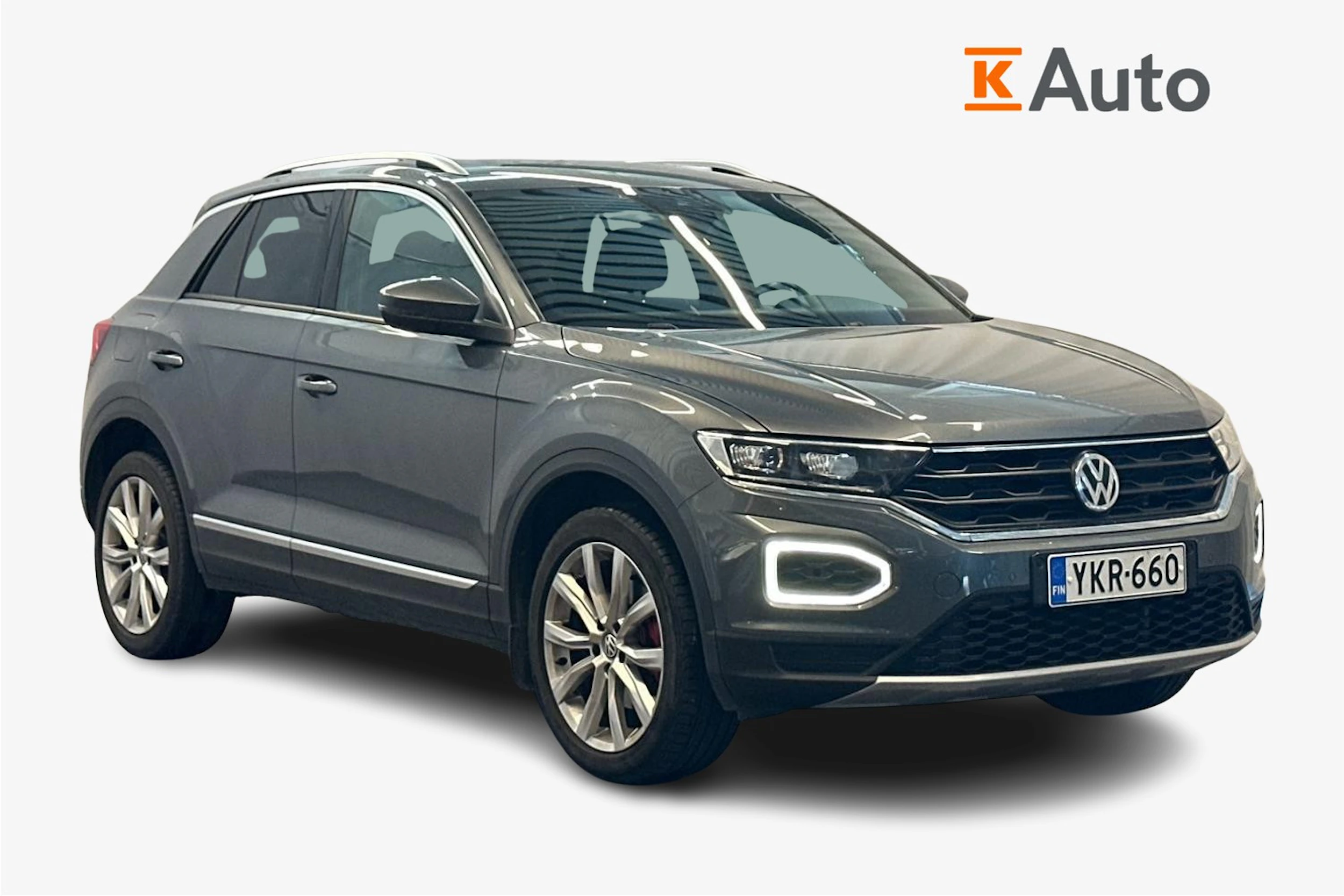 harmaa Volkswagen T-Roc 2020 kuva 1.