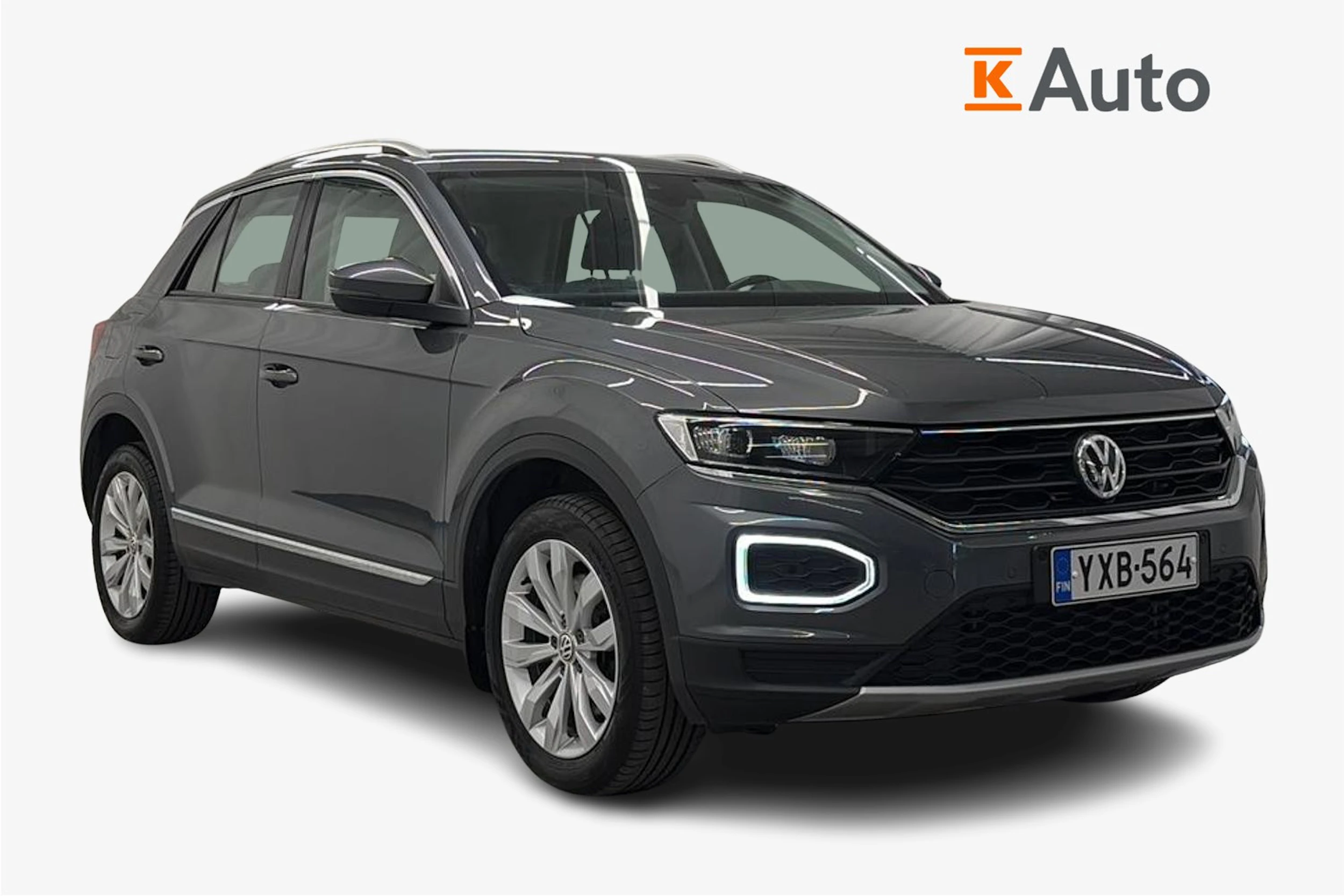 harmaa Volkswagen T-Roc 2020 kuva 1.