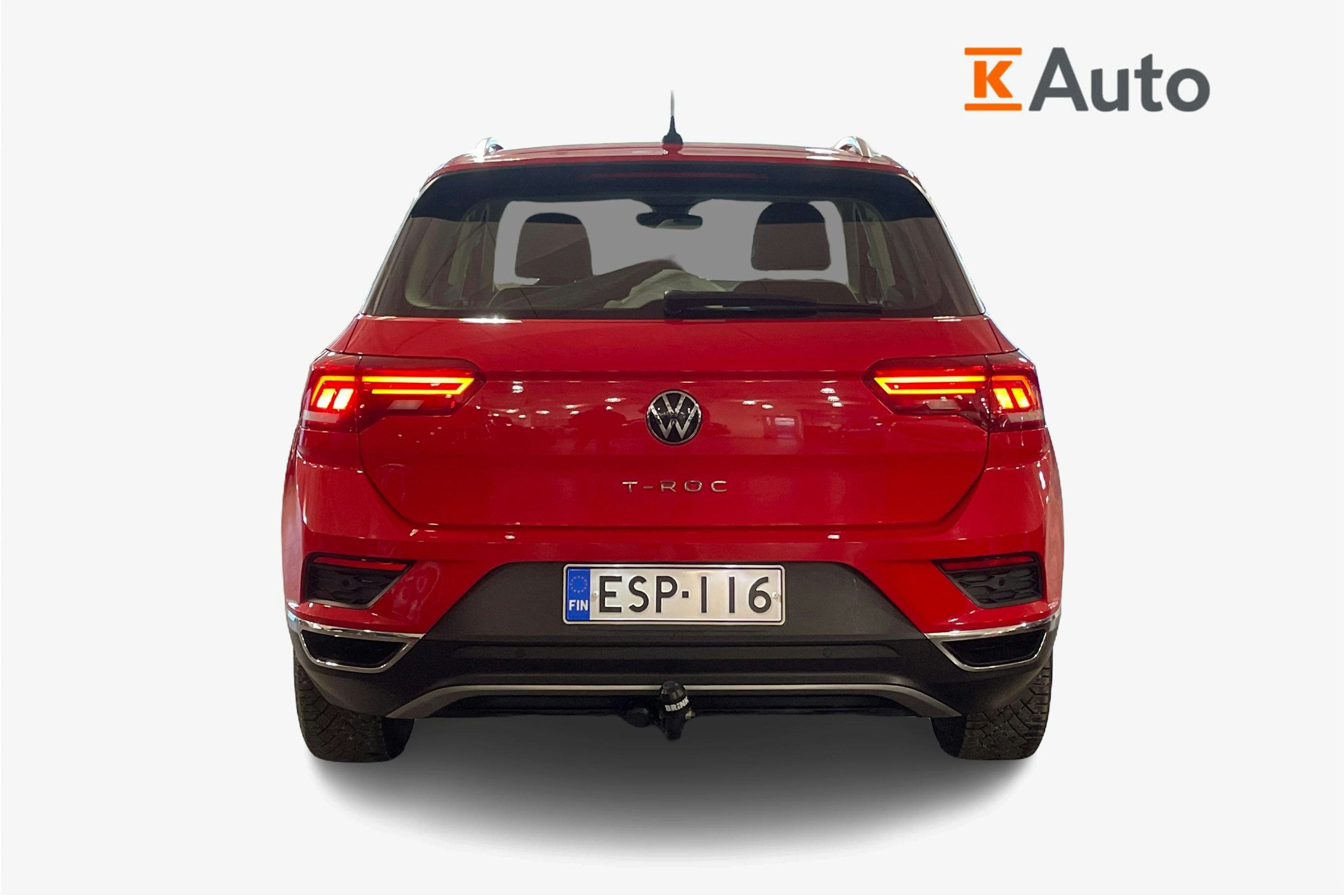 punainen Volkswagen T-Roc 2021 kuva 3.