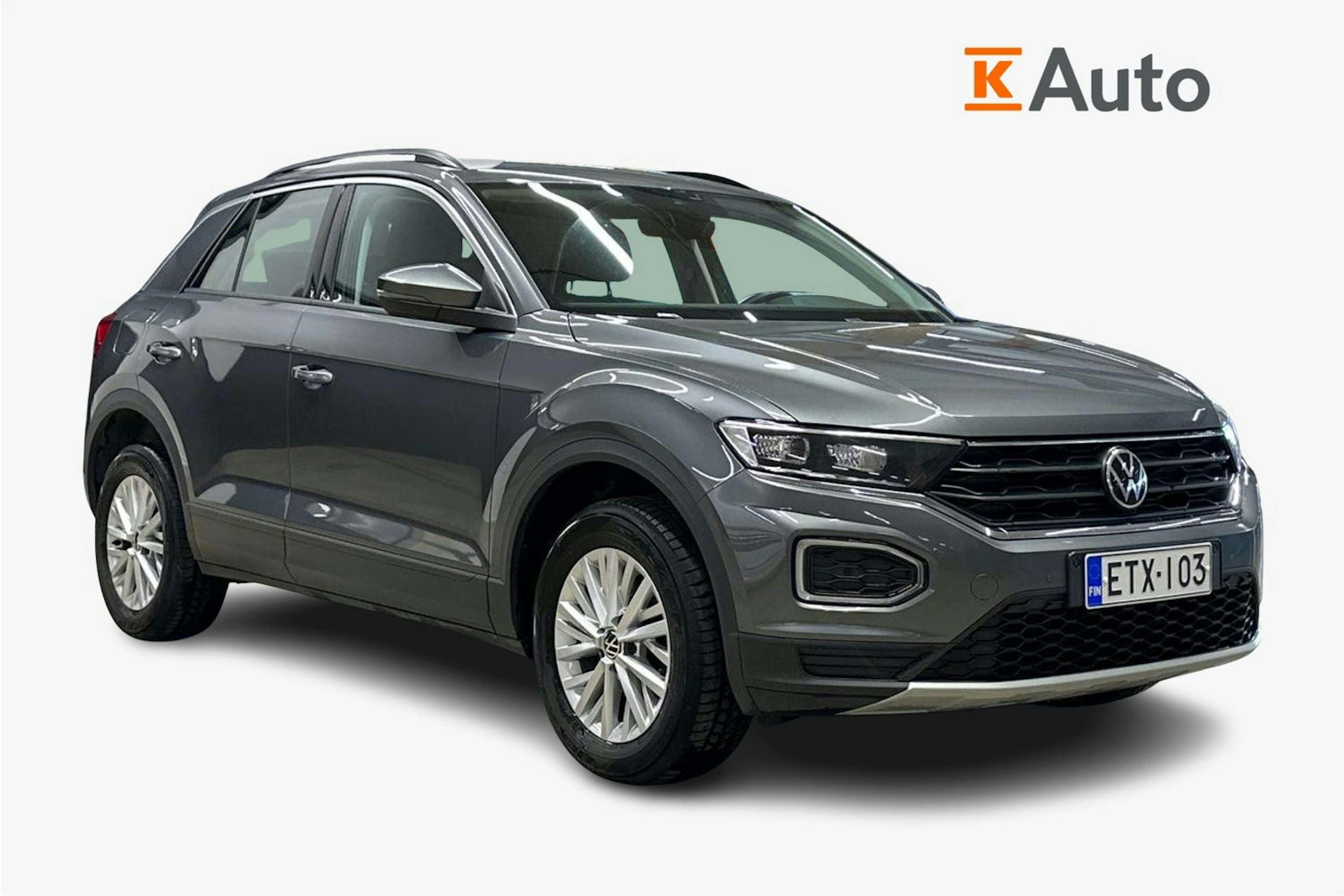 harmaa Volkswagen T-Roc 2021 kuva 1.